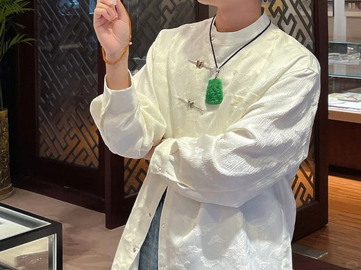 The Meaning of Wearing a Natural Hetian Jade Necklace