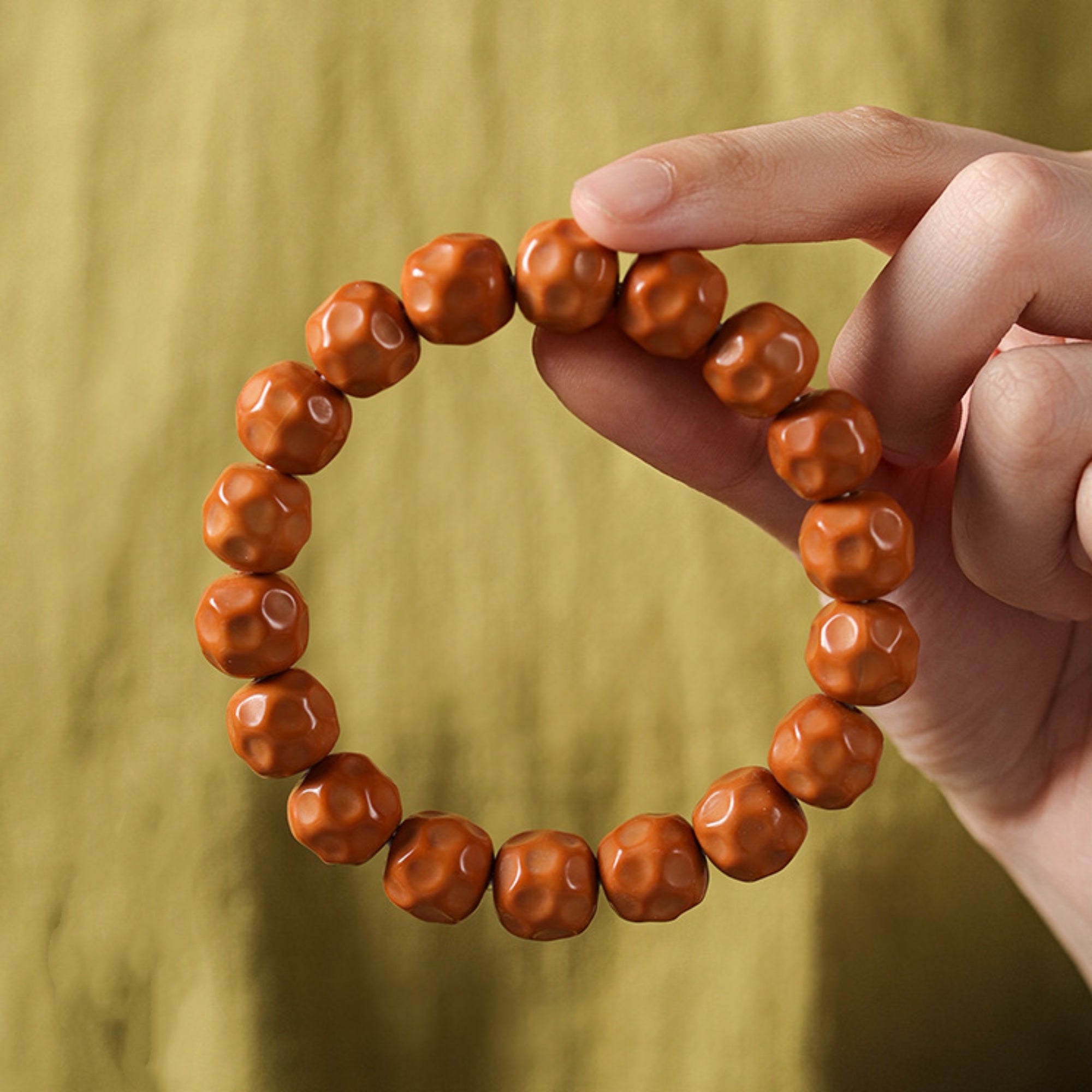 18-Bead Bodhi Seed Meditation Bracelet