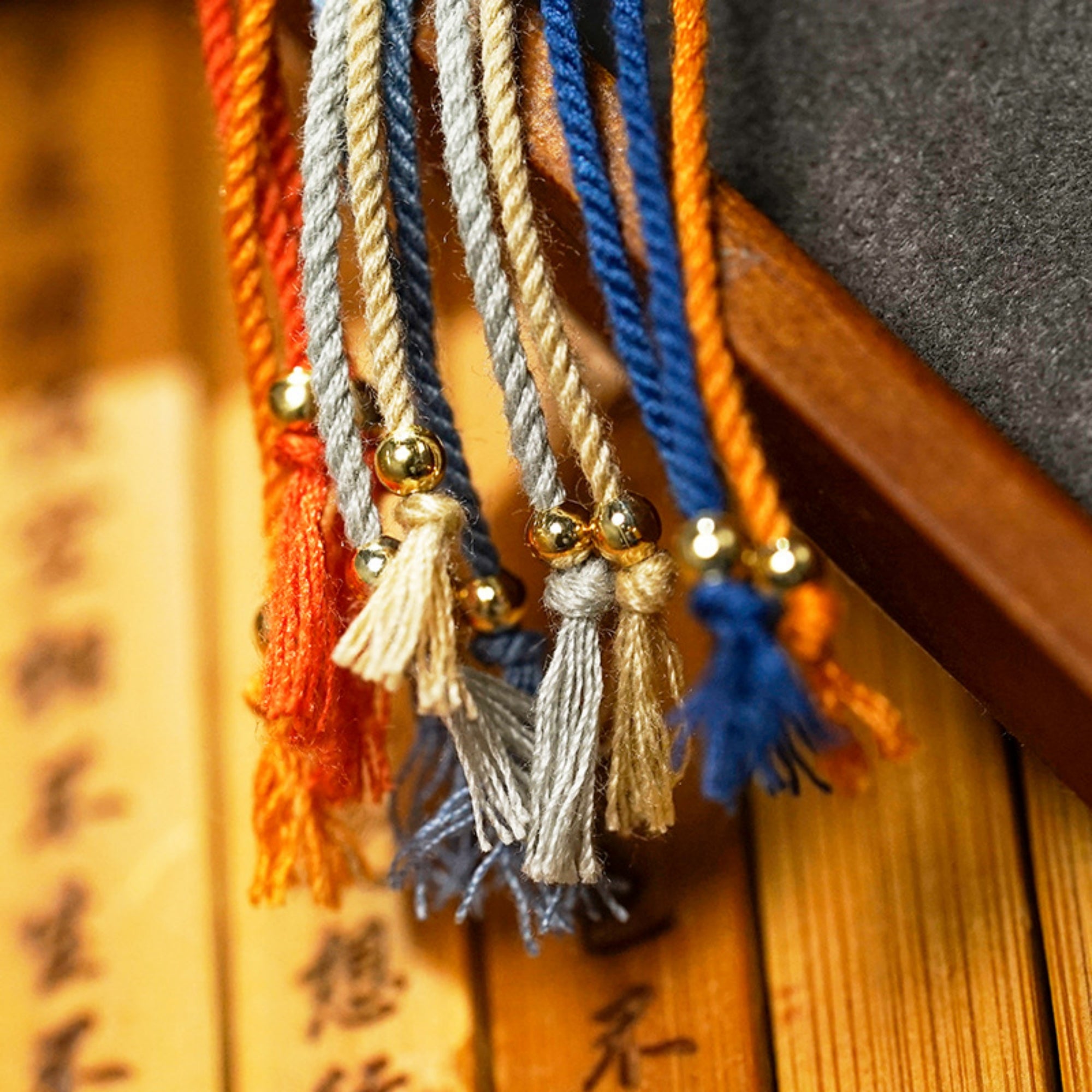 QiLing Aura Hand-Painted Thangka Embossed Pendant Necklace