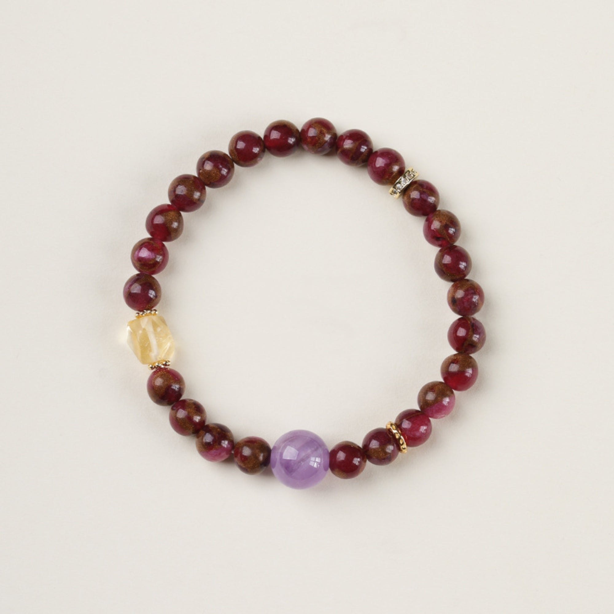Ceramic & Crystal Harmony Bracelet
