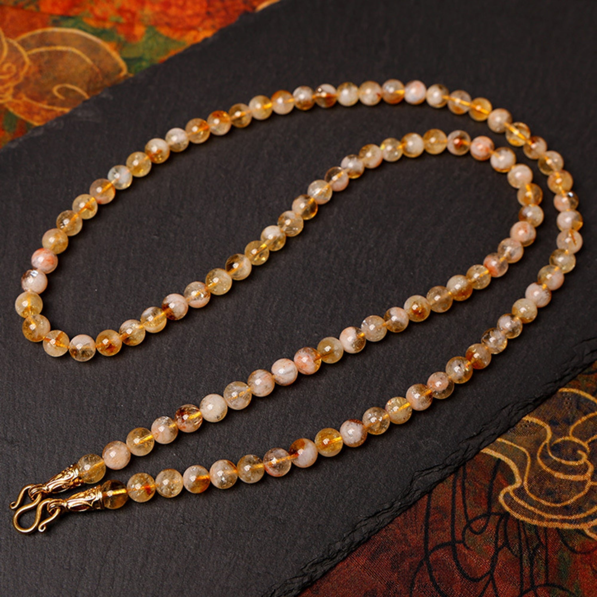 Citrine Thangka Pendant Replacement Chain