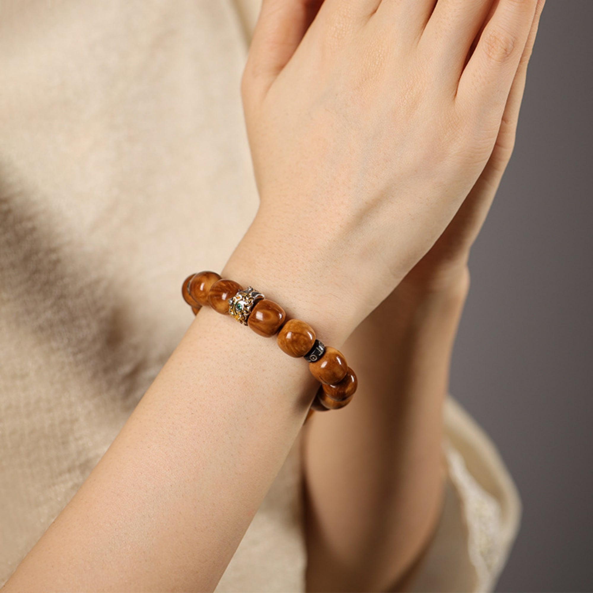 Enlightenment Eye Bodhi Mala Bracelet