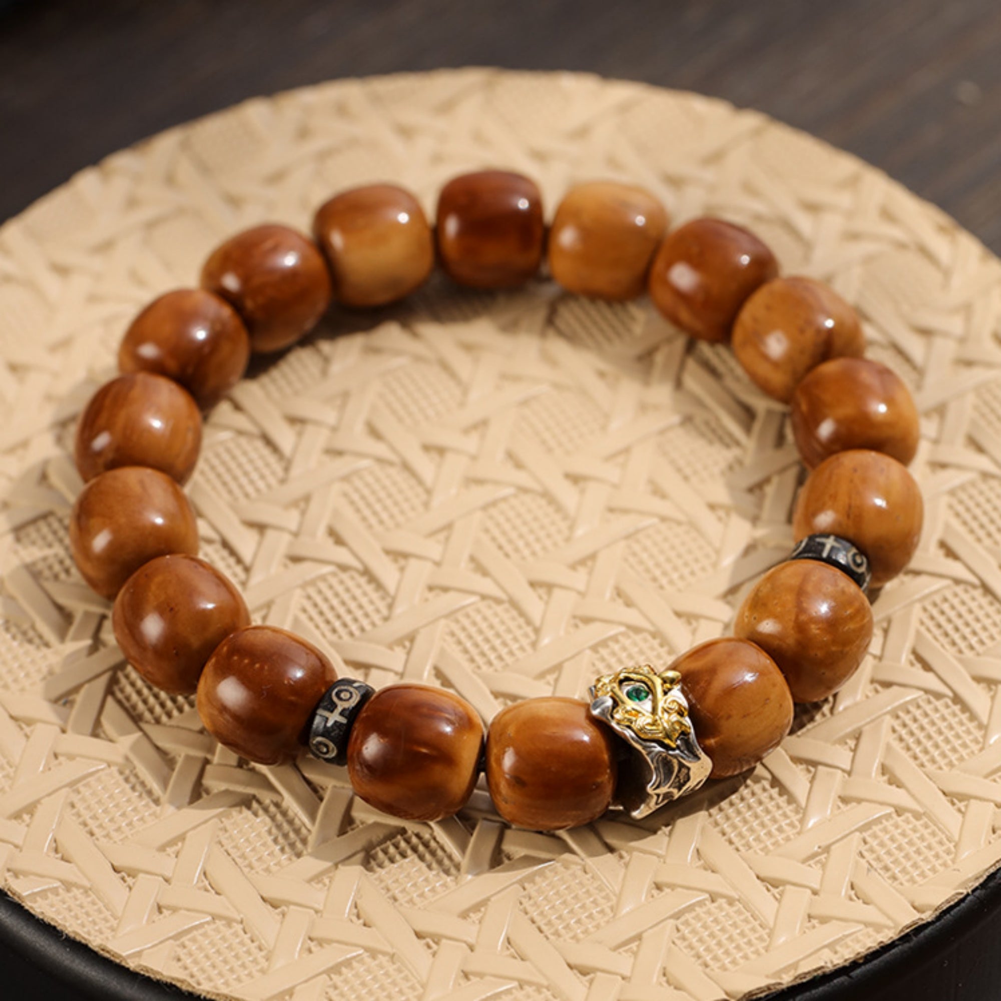Enlightenment Eye Bodhi Mala Bracelet