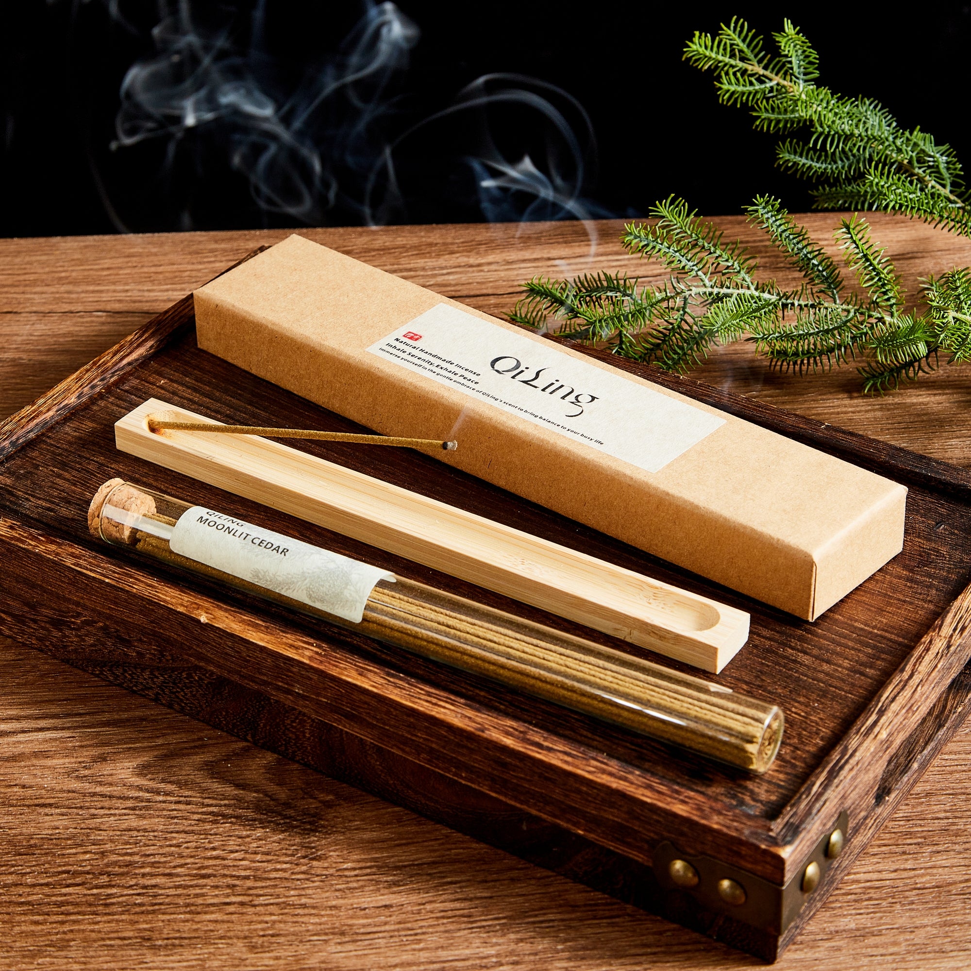 Handmade Incense-Moonlit Cedar