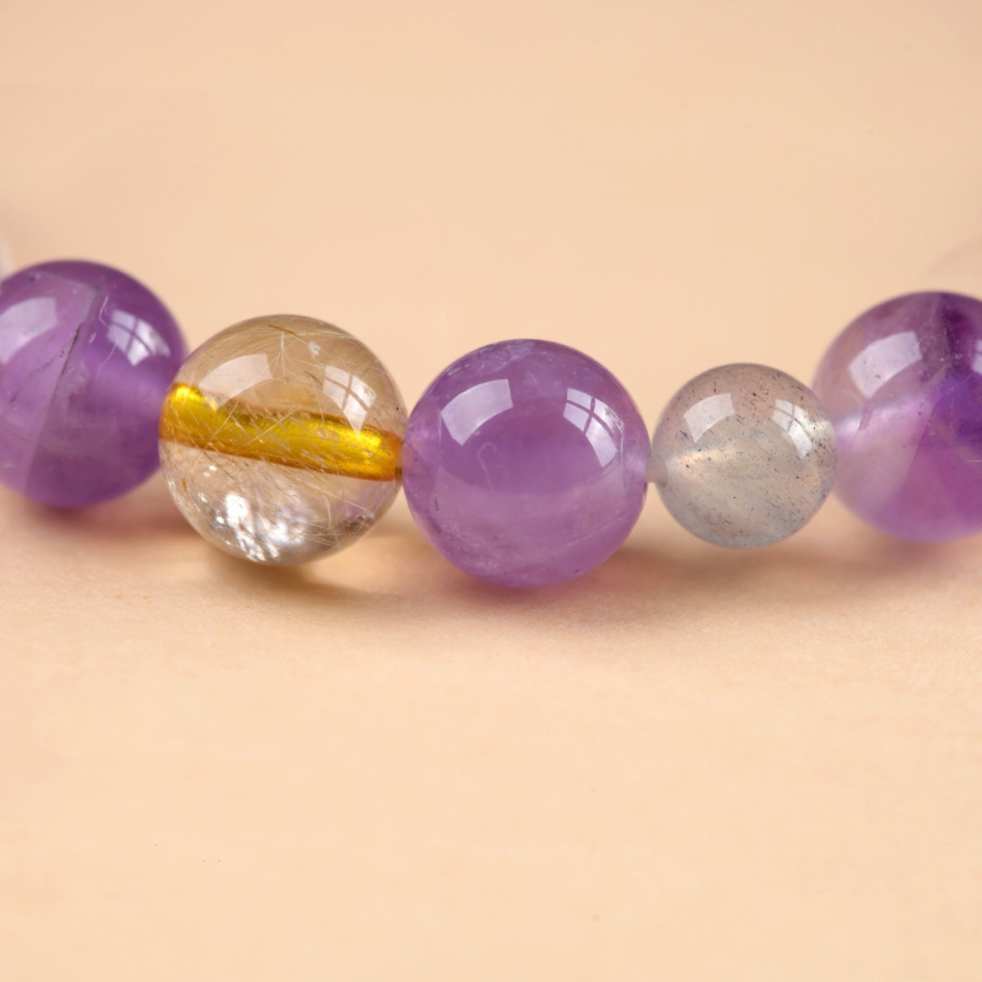 Natural Amethyst Bracelet