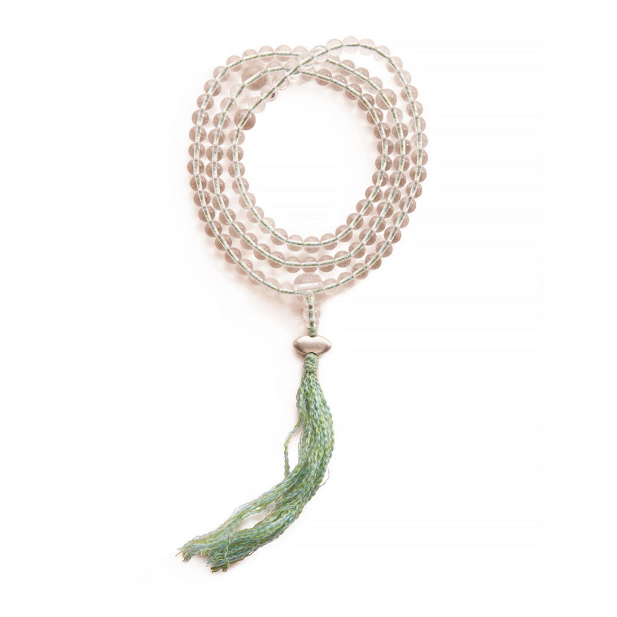 Nyingma Ritual Crystal Mala Necklace
