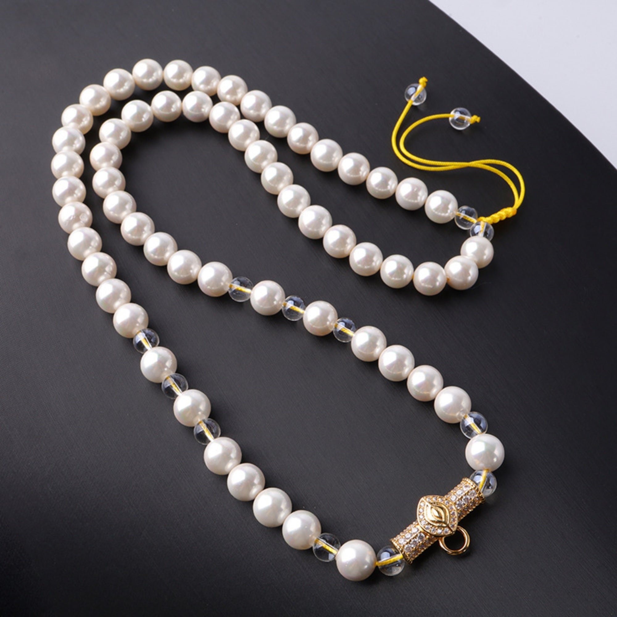 Pearl & Crystal Thangka Pendant Replacement Chain