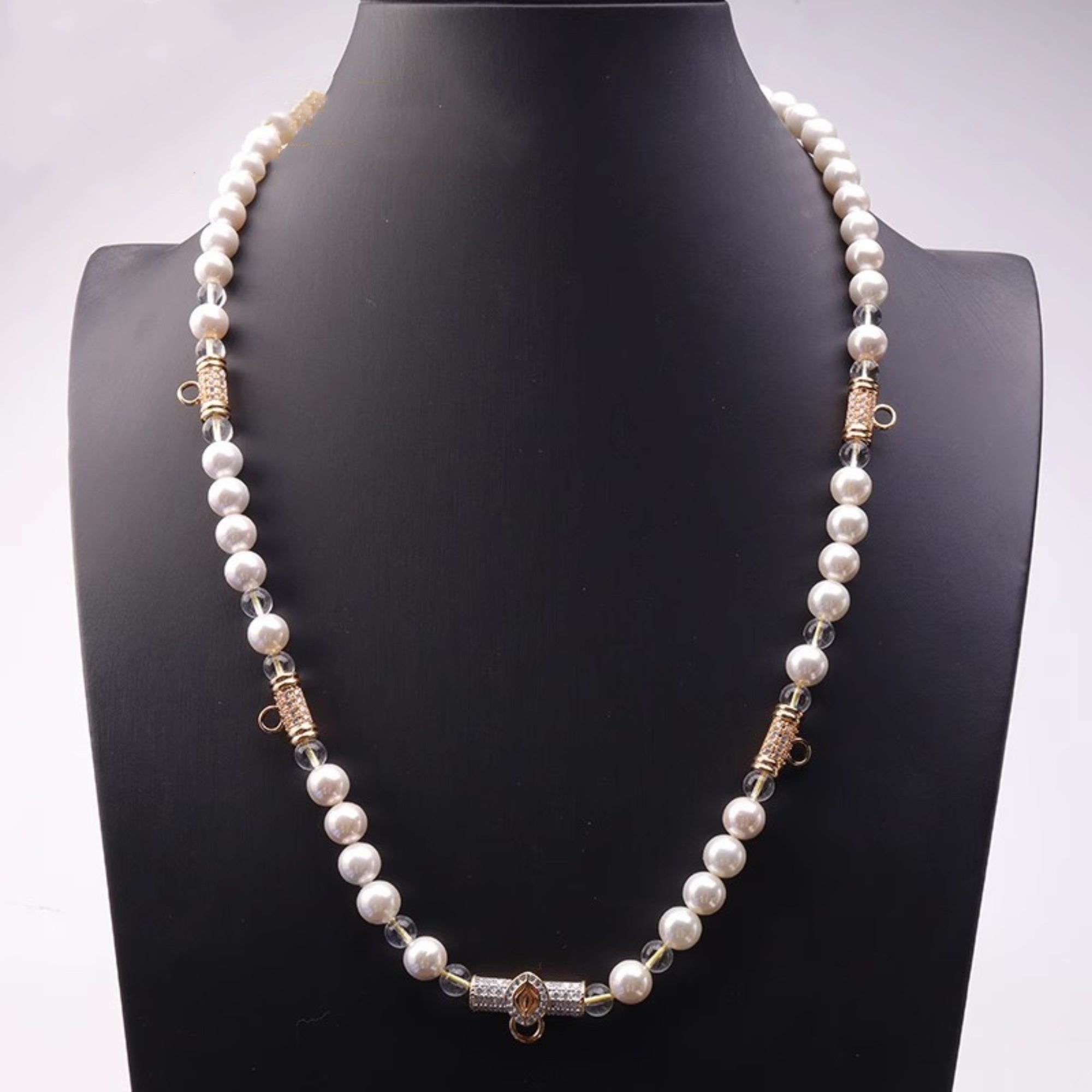 Pearl & Crystal Thangka Pendant Replacement Chain