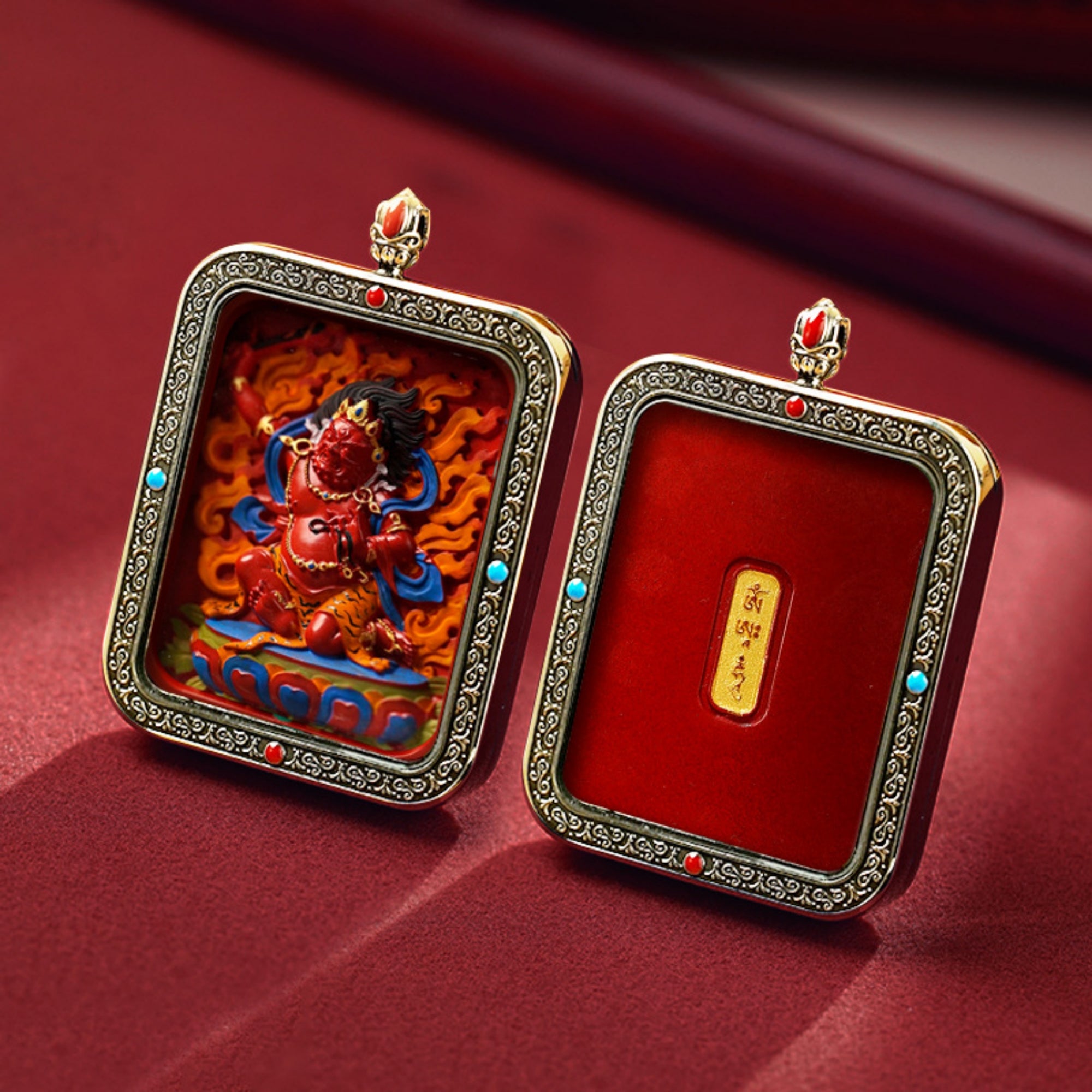 Thangka necklace