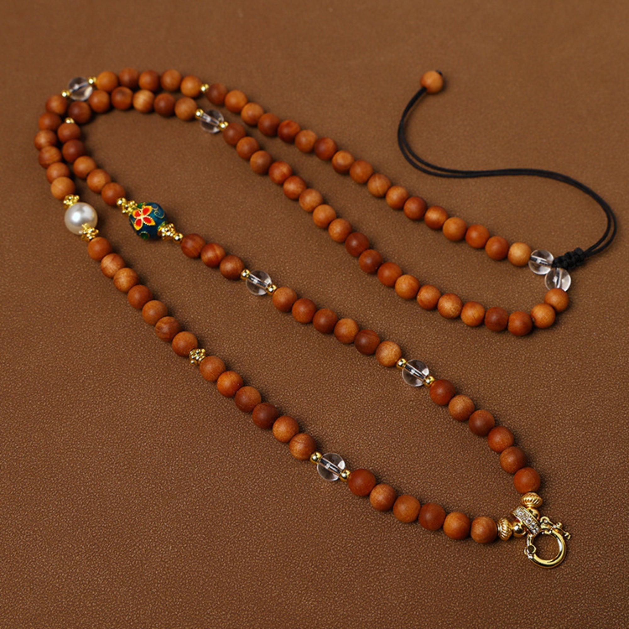 Sandalwood & Pearl Thangka Pendant Replacement Chain