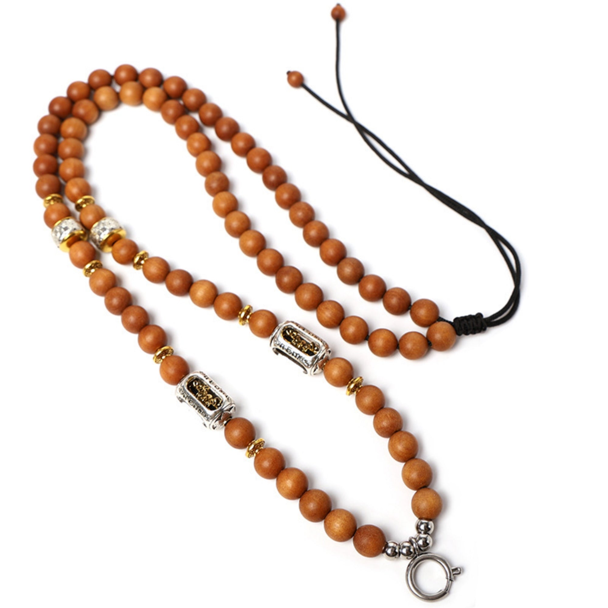 Sandalwood Tibetan Silver Thangka Pendant Replacement Chain