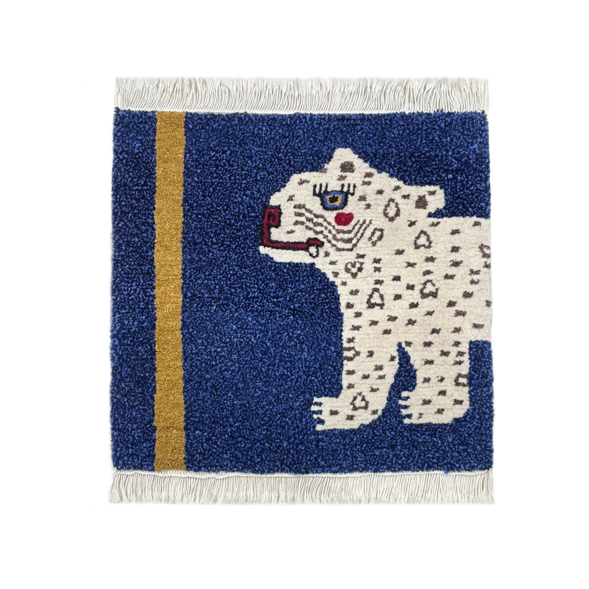 Snowland Animal Guardian Handmade Square Tibetan Wool Rug