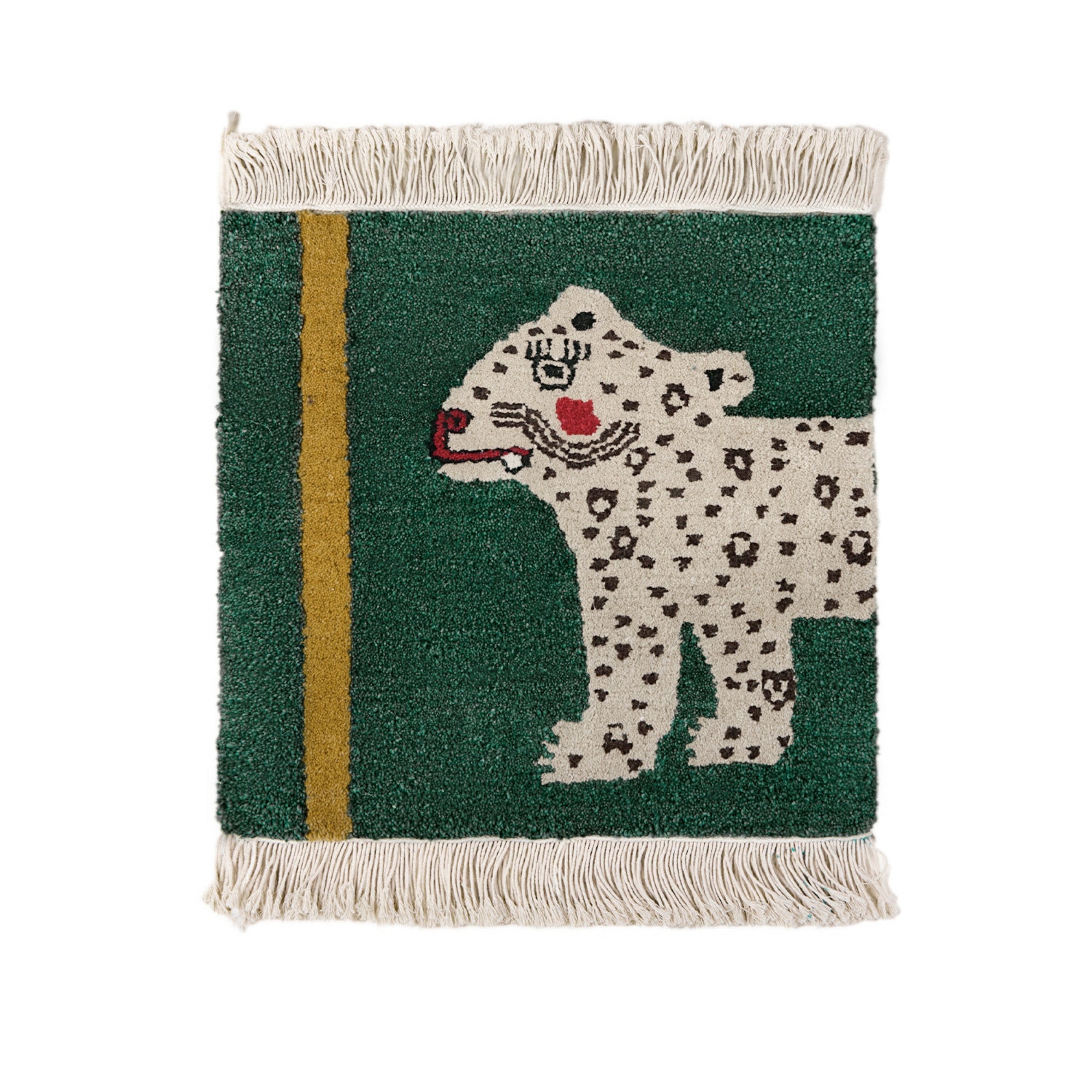 Snowland Animal Guardian Handmade Square Tibetan Wool Rug