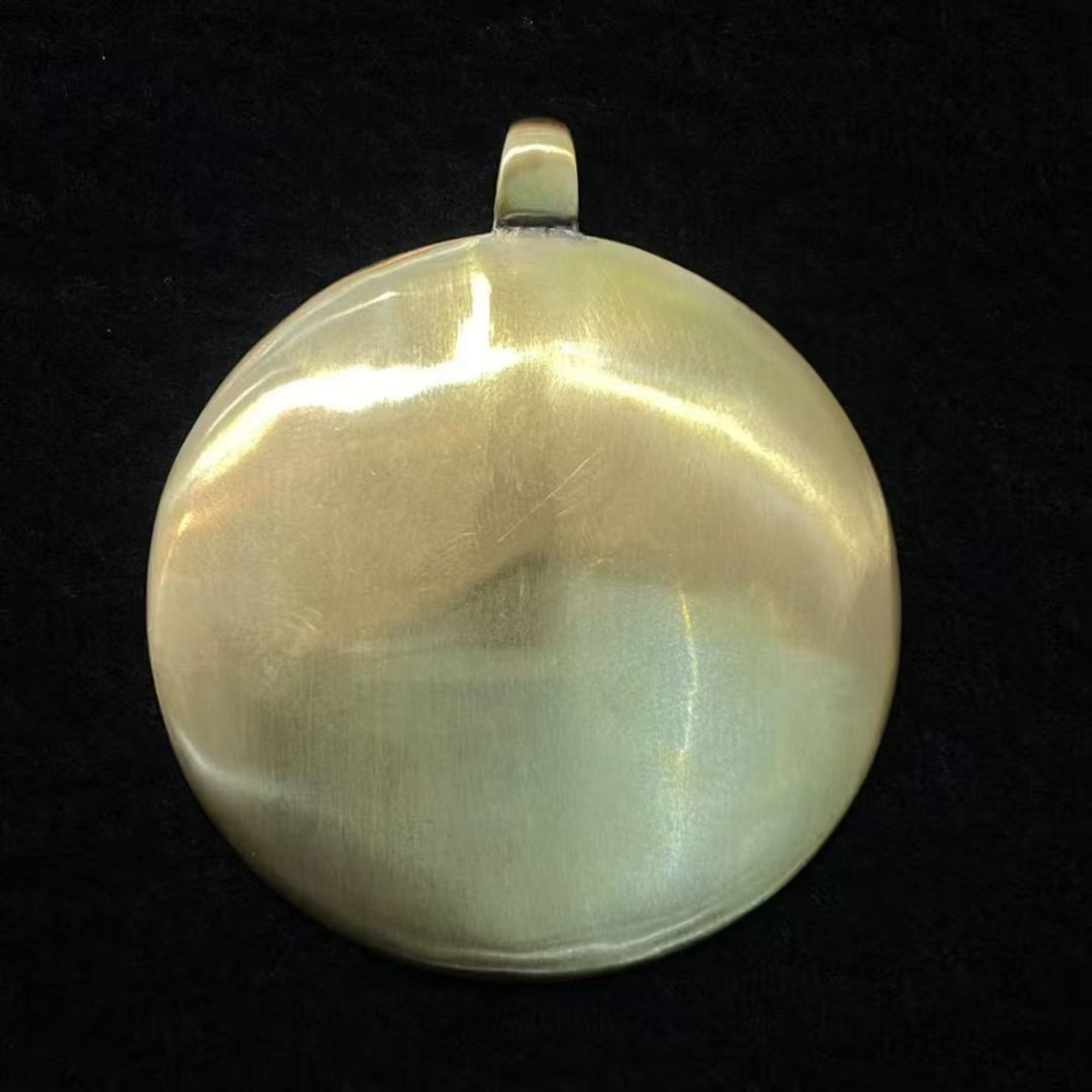 Tibetan Brass & Red Copper Nine-Palace Bagua Talisman