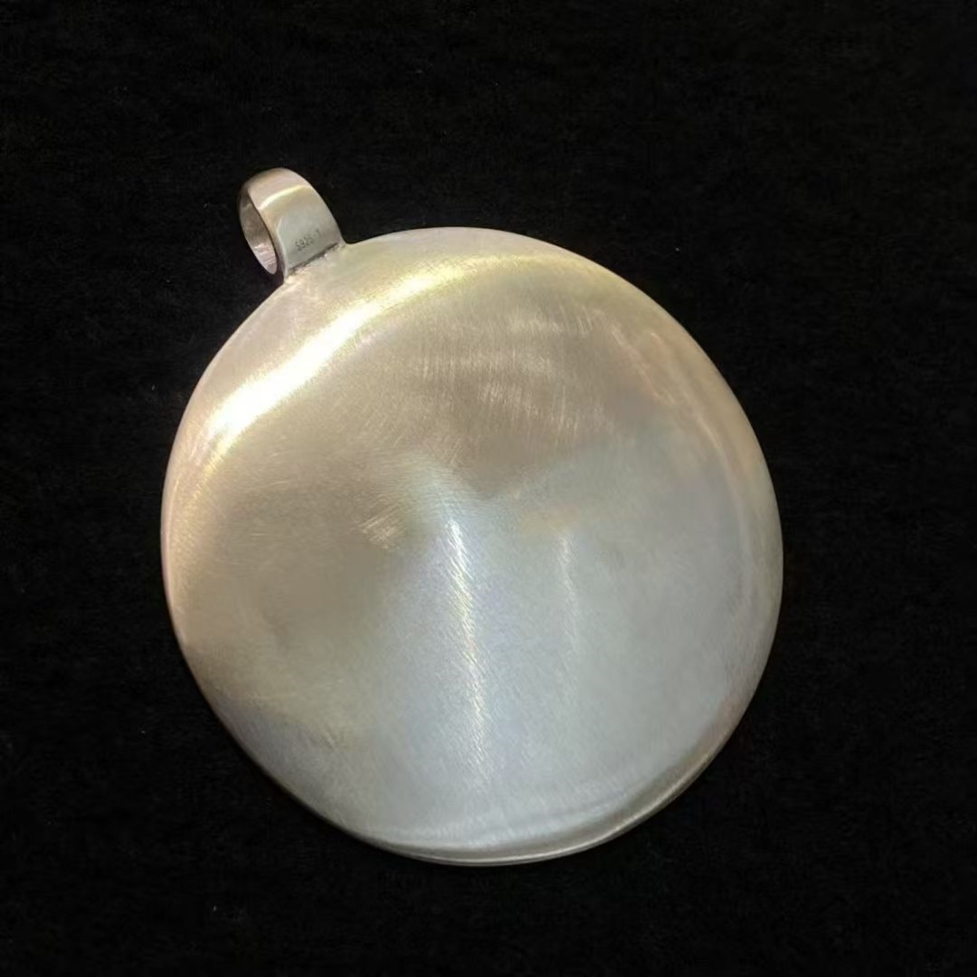 Tibetan Sterling Silver Nine-Palace Bagua Talisman