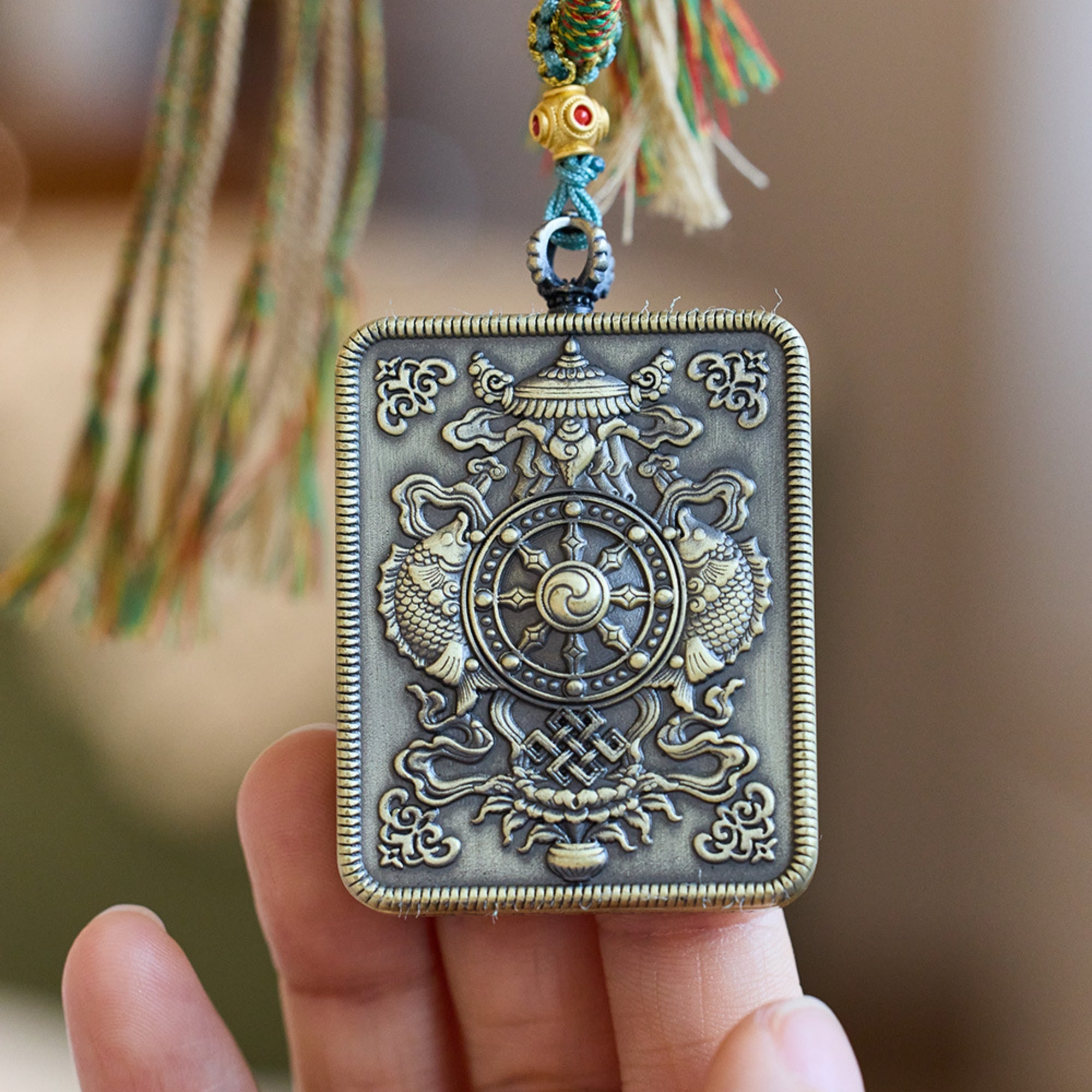 Zakiram Thangka Necklace