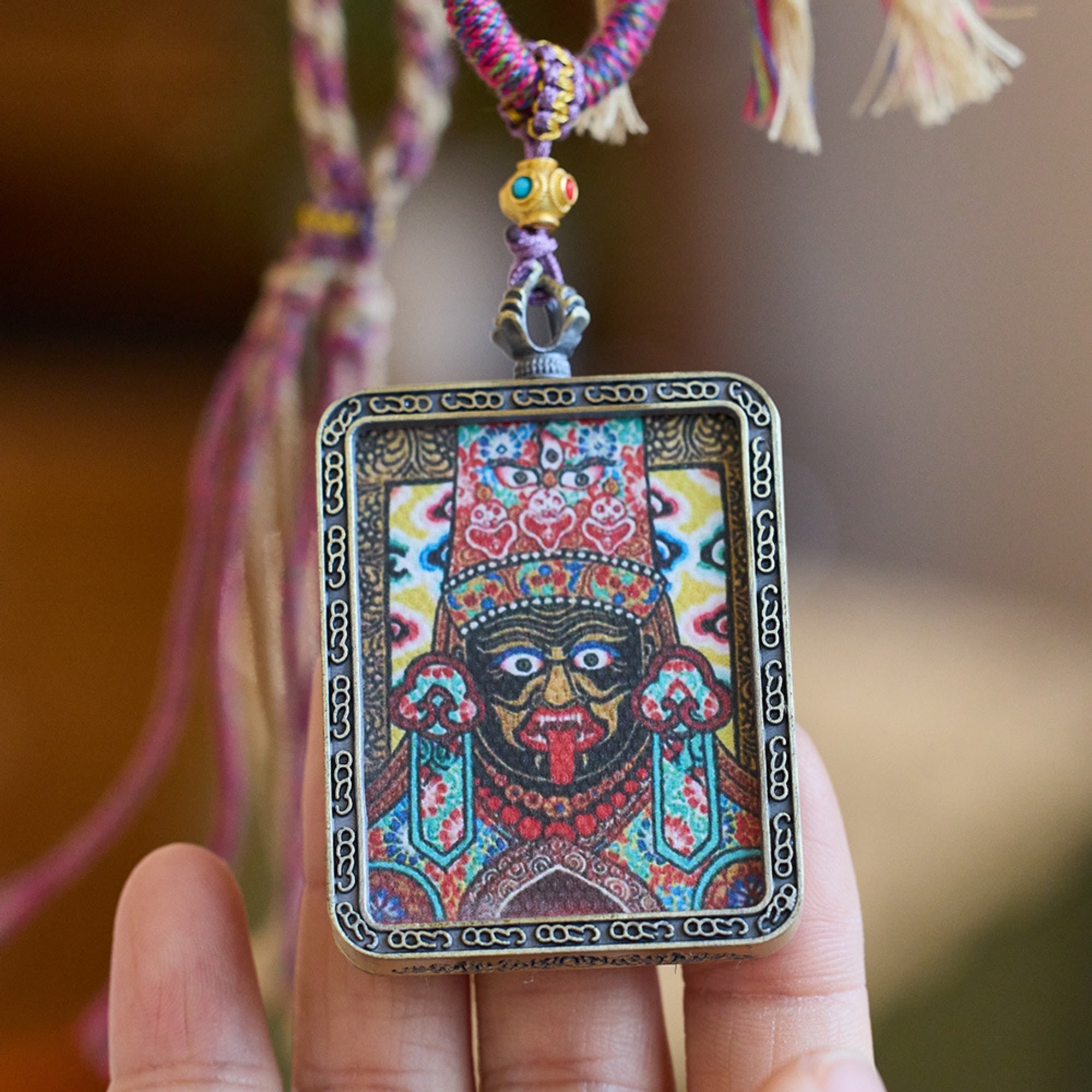 Zakiram Thangka Necklace