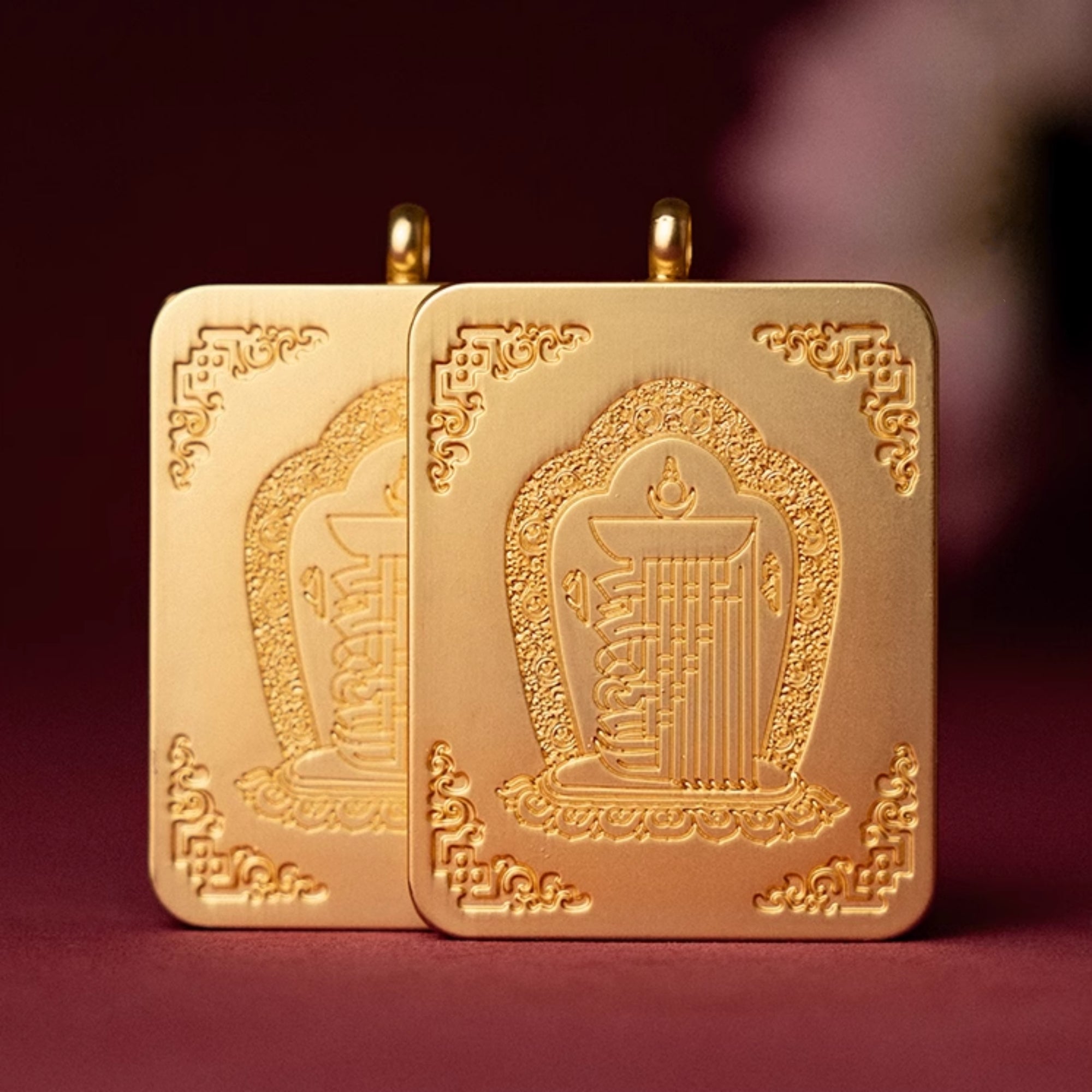 Zakiram Thangka Pendant Necklace