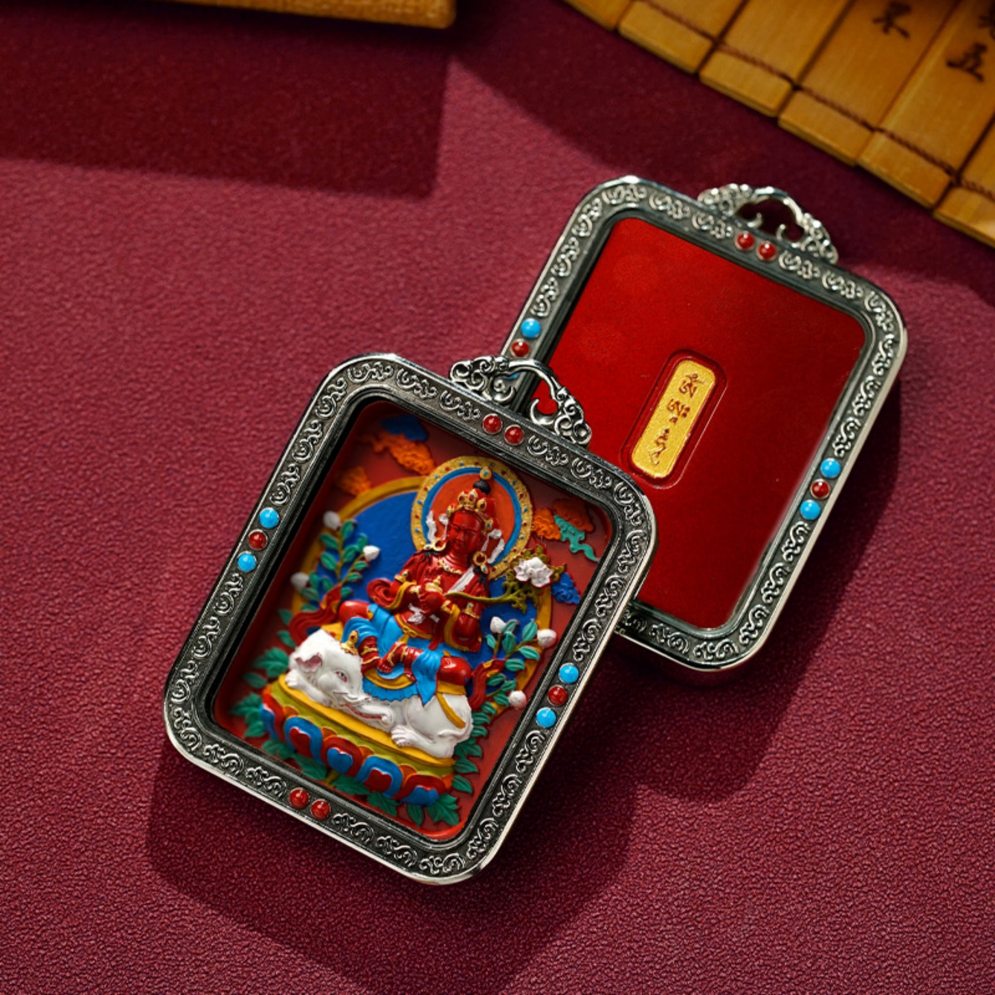buddha necklace Samantabhadra