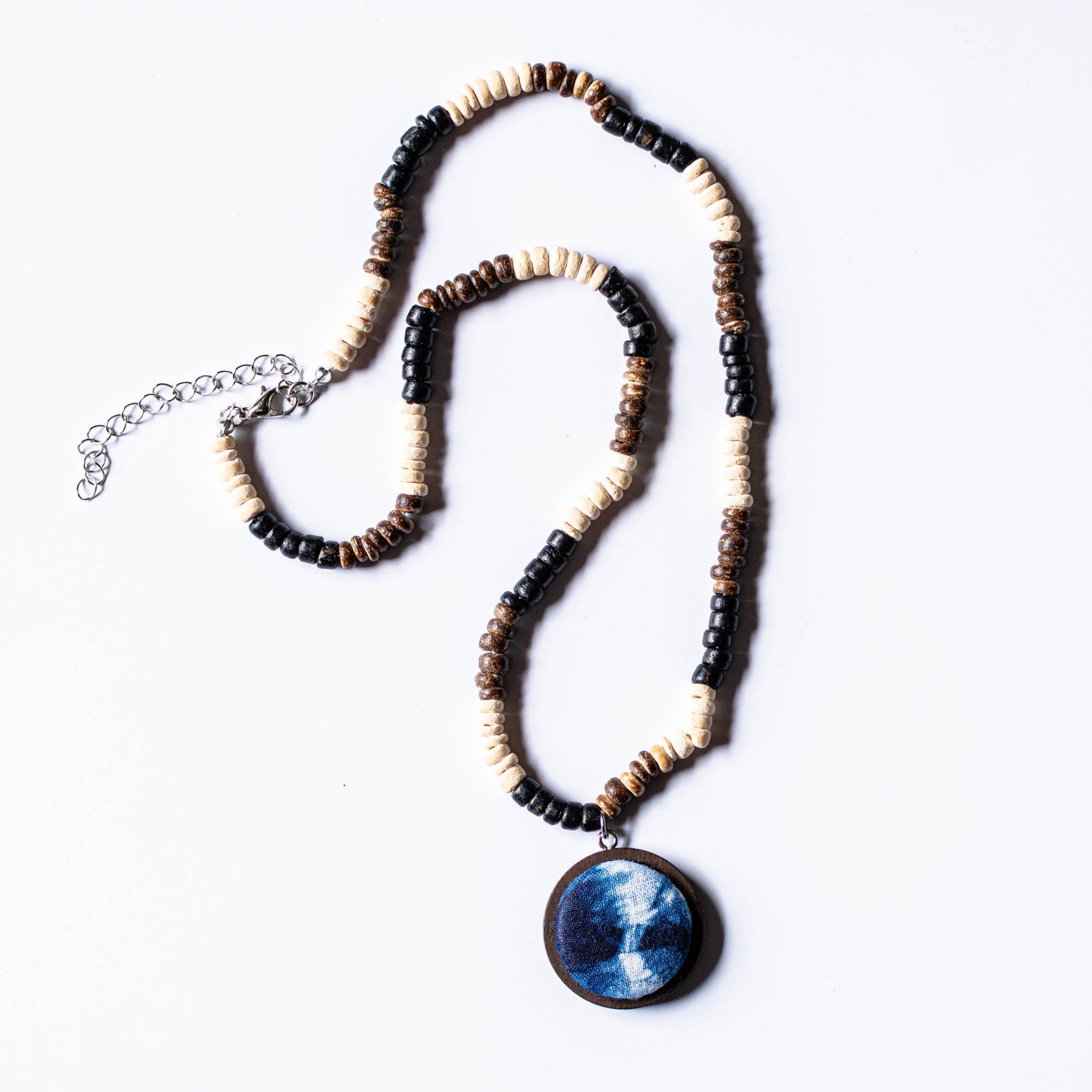 QiLing Aura Miao Handmade Tie-Dye Necklace