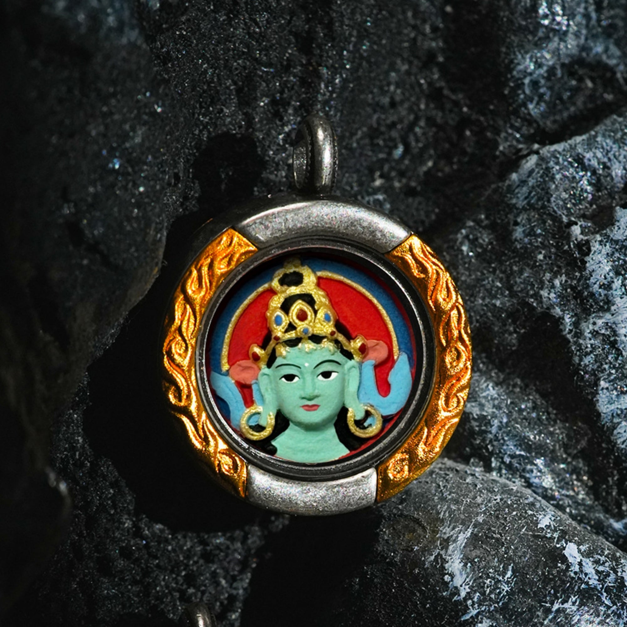 Thangka necklace