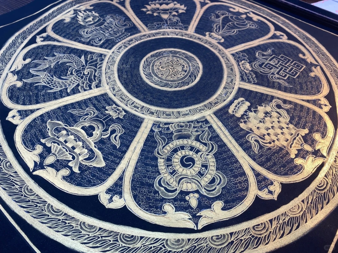 Auspicious Emblems: Eight Sacred Symbols of Tibetan Buddhism in Adornments
