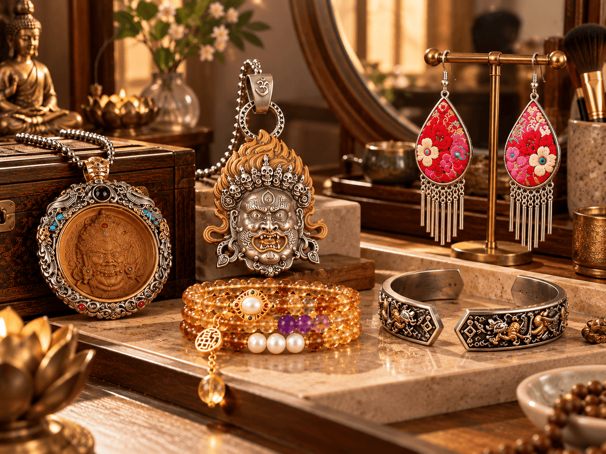 How to Layer and Style Tibetan Buddhist Jewelry?