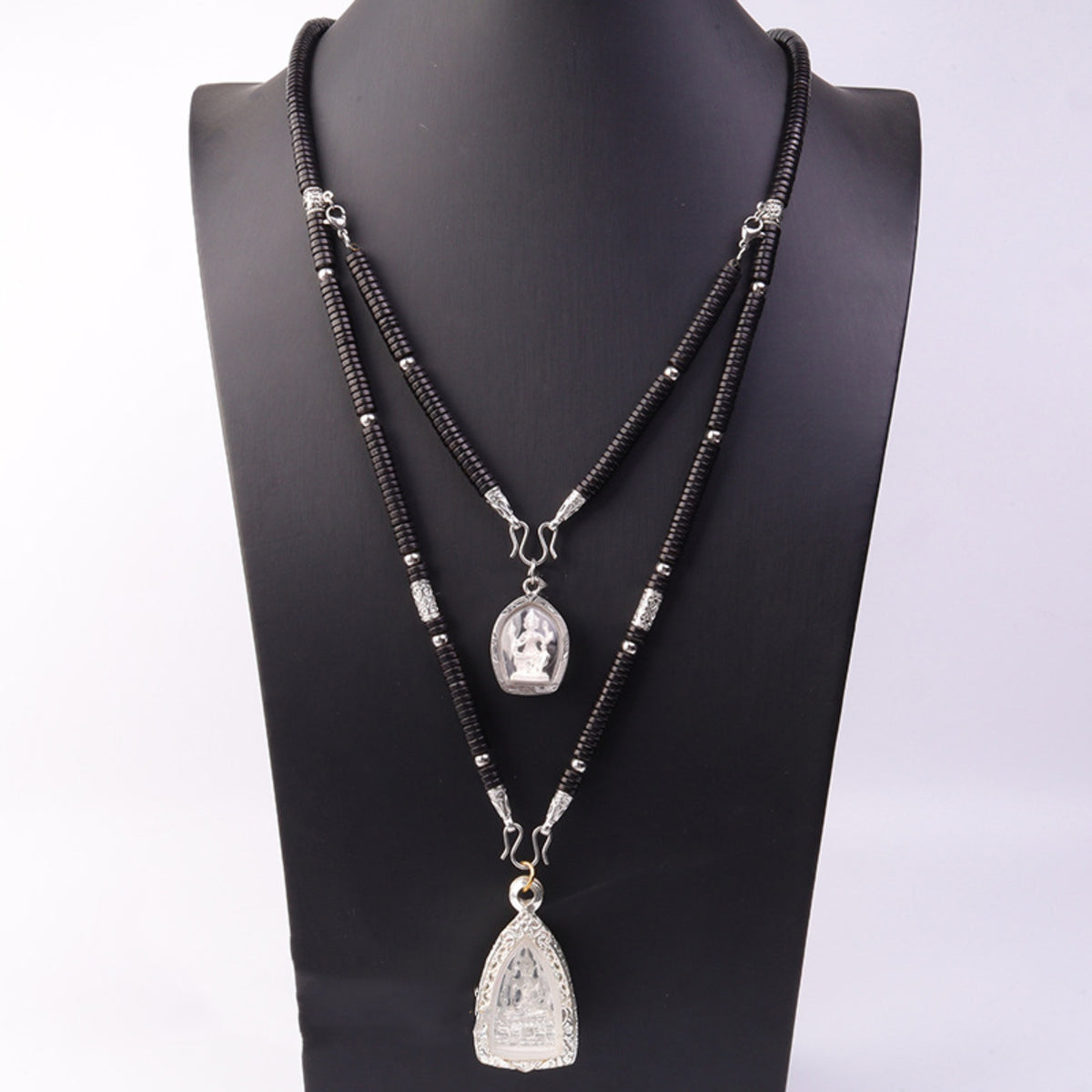 Natural Coconut Shell Thangka Pendant Replacement Chain
