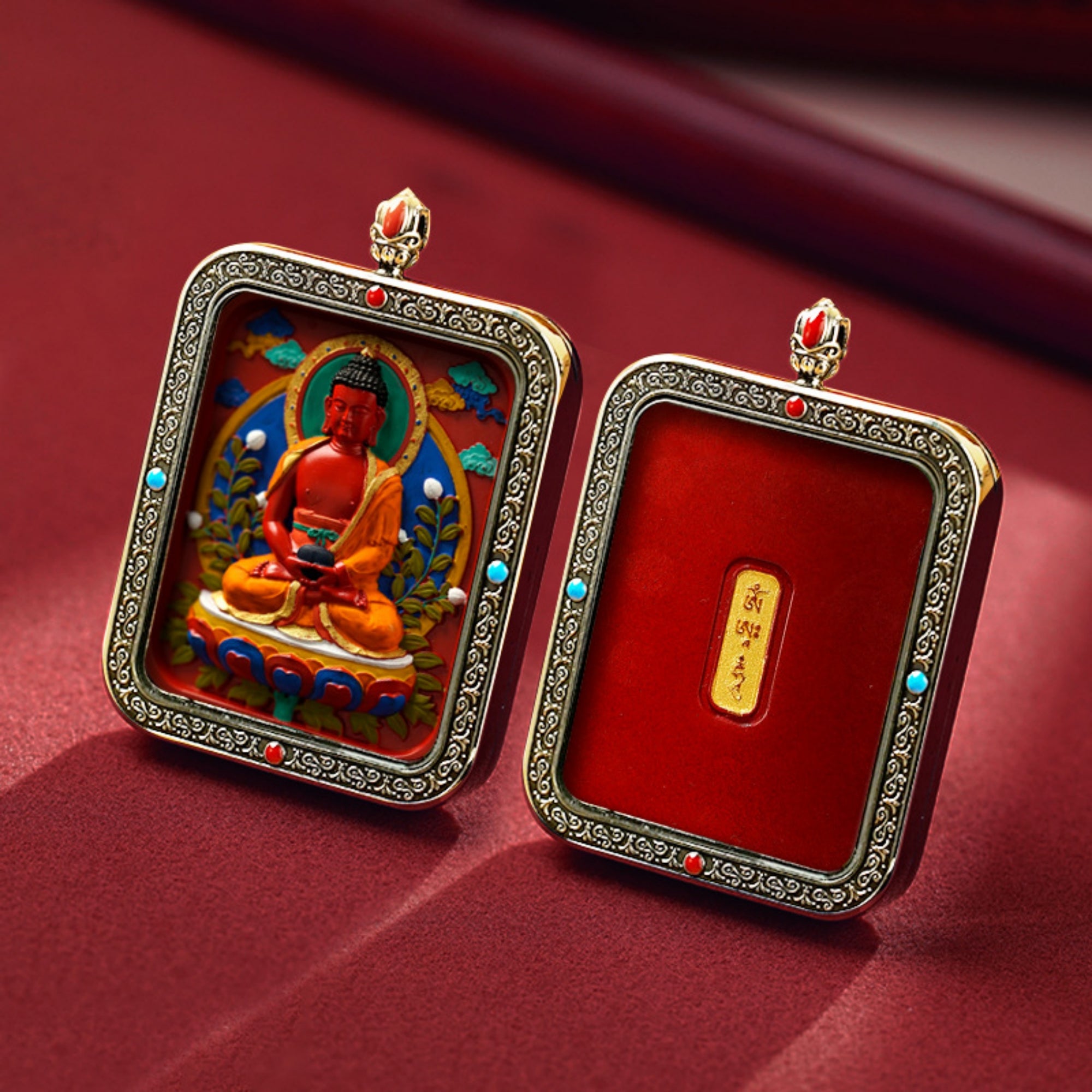 Thangka necklace