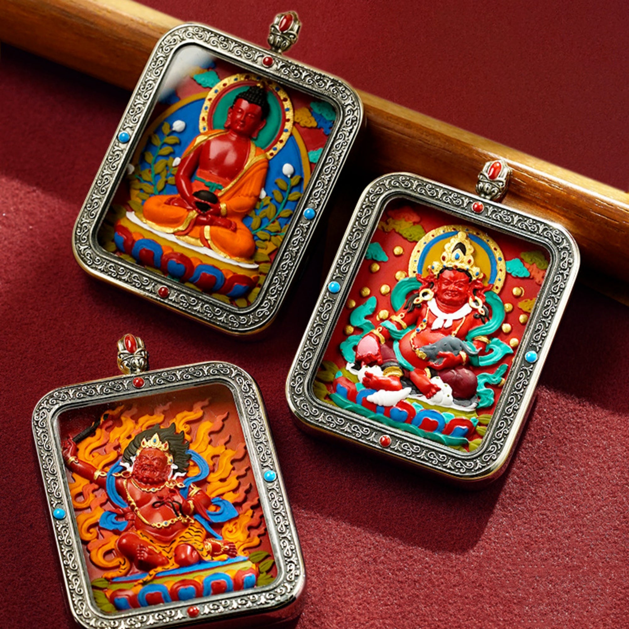 Thangka necklace