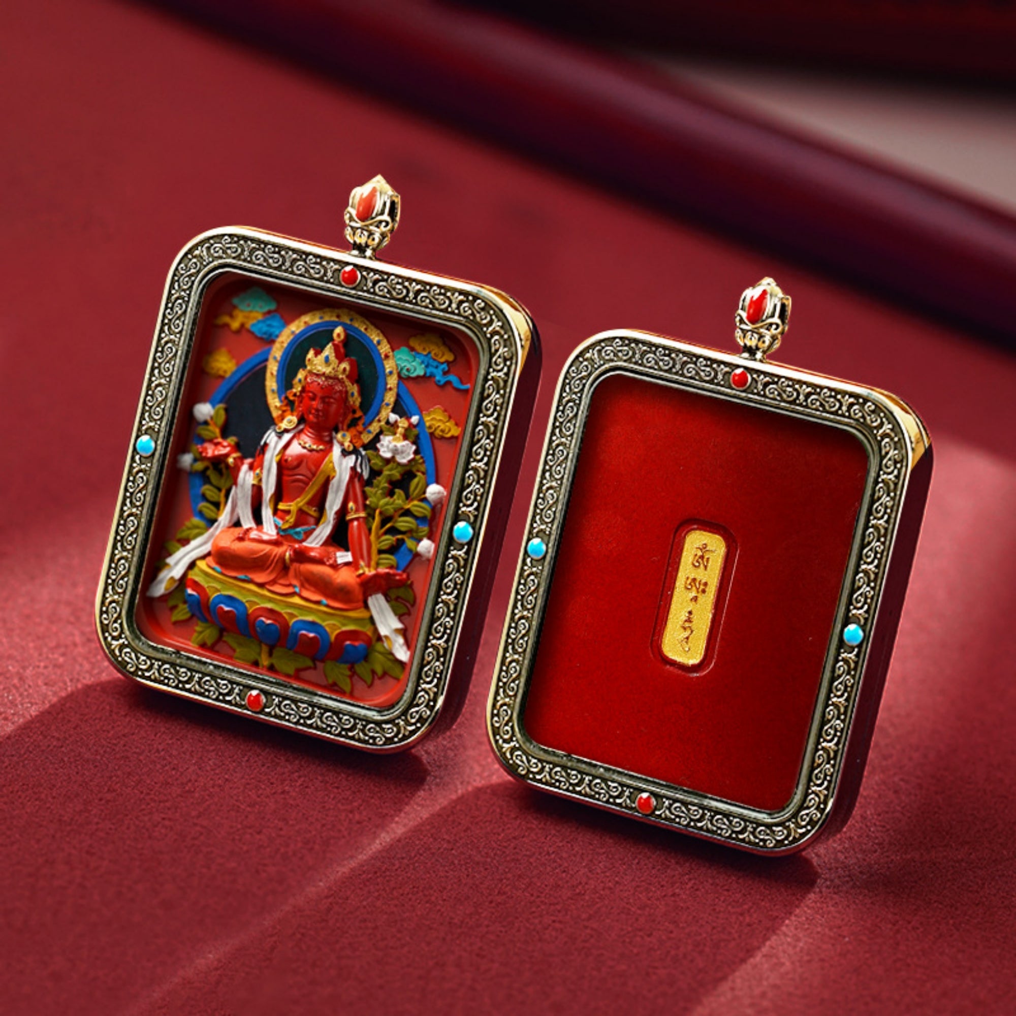 Thangka necklace