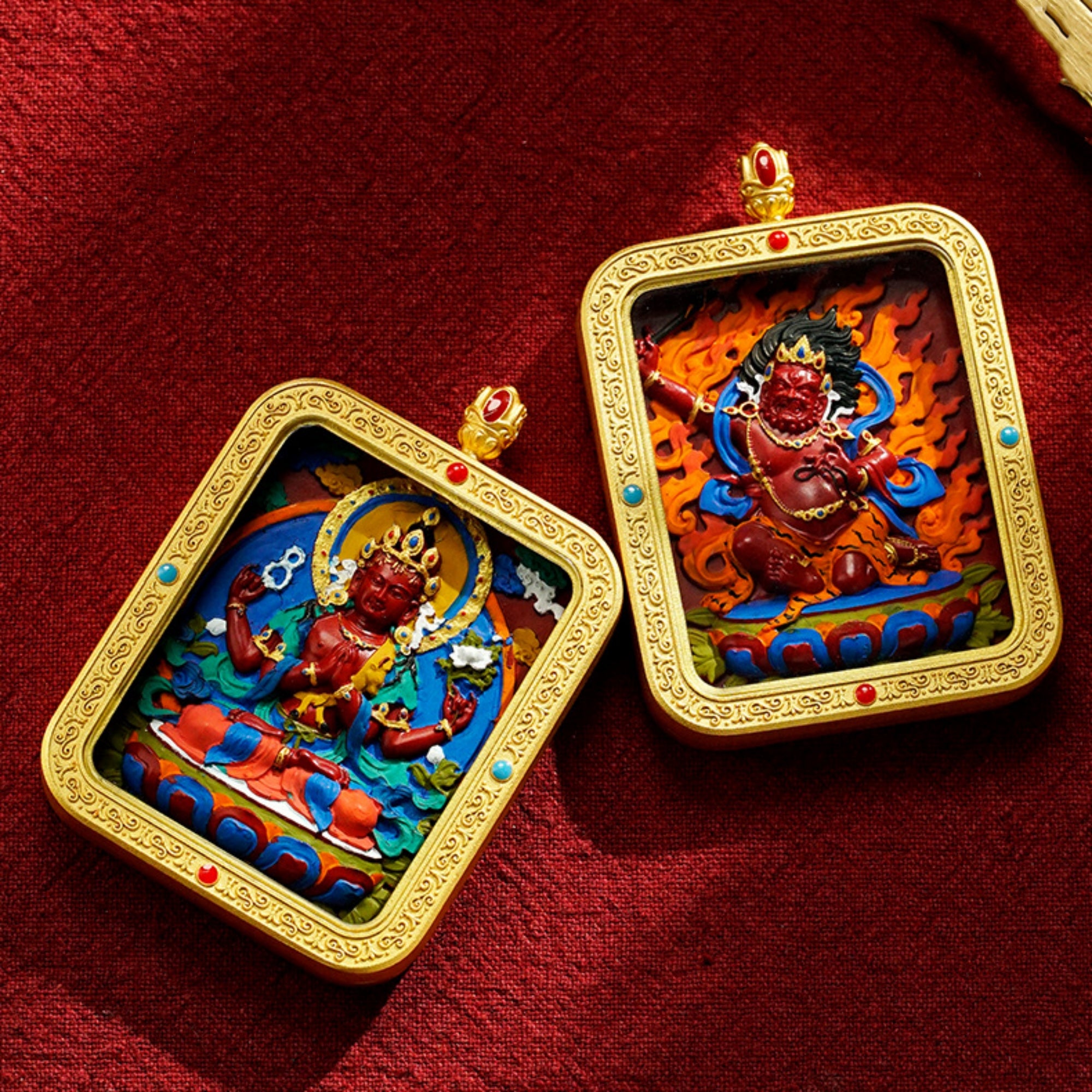 Thangka necklace