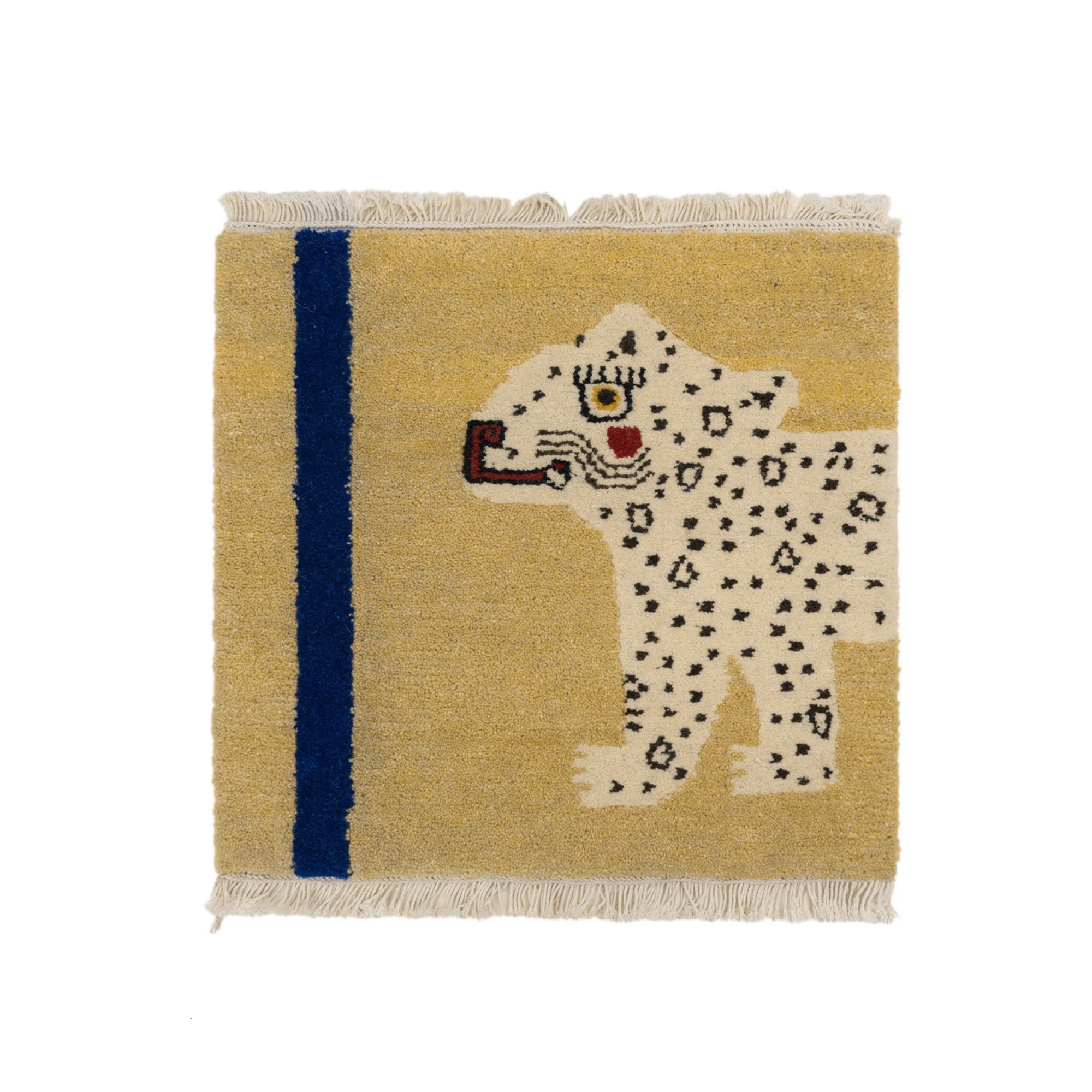 Snowland Animal Guardian Handmade Square Tibetan Wool Rug