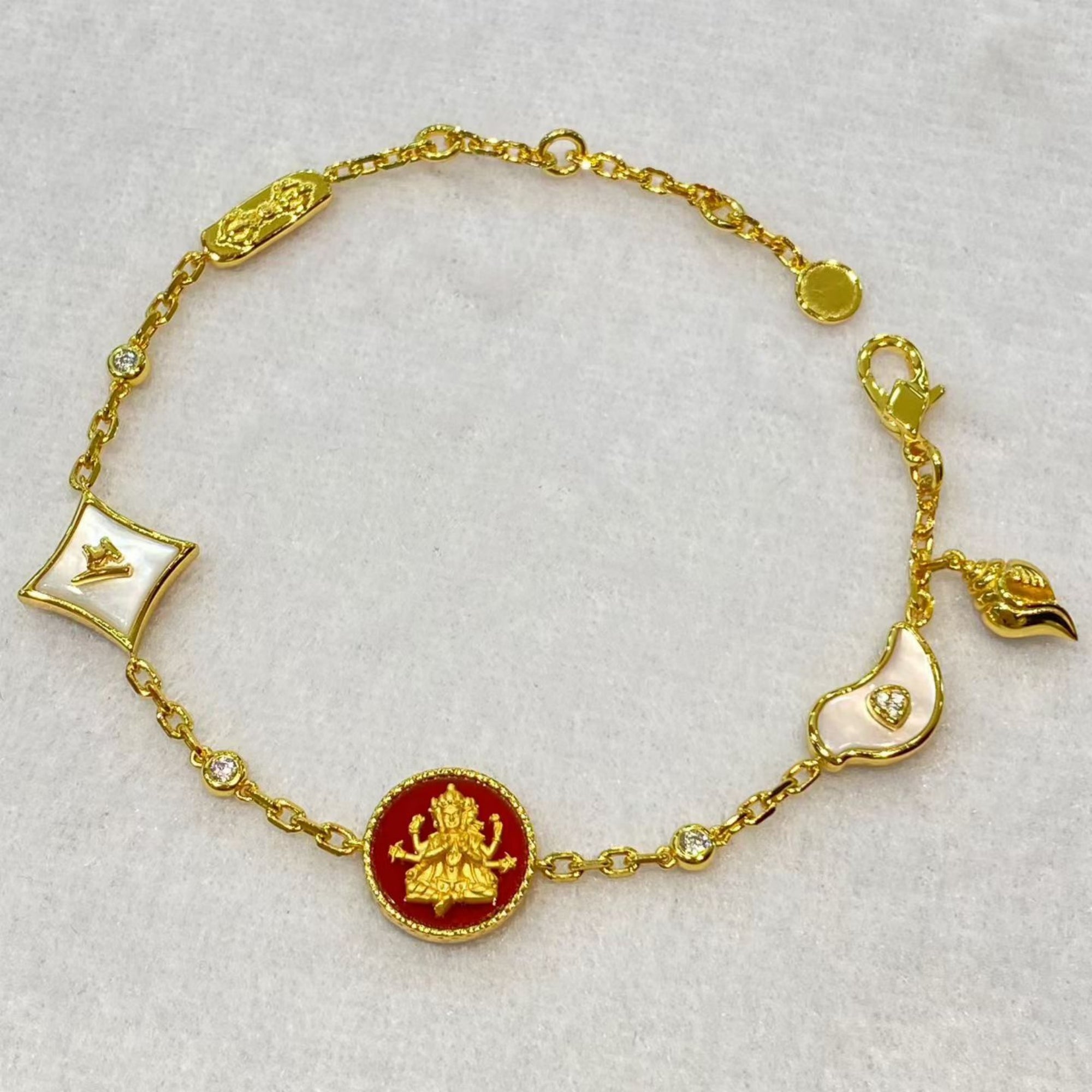 Sterling Silver Marici Guardian Bracelet