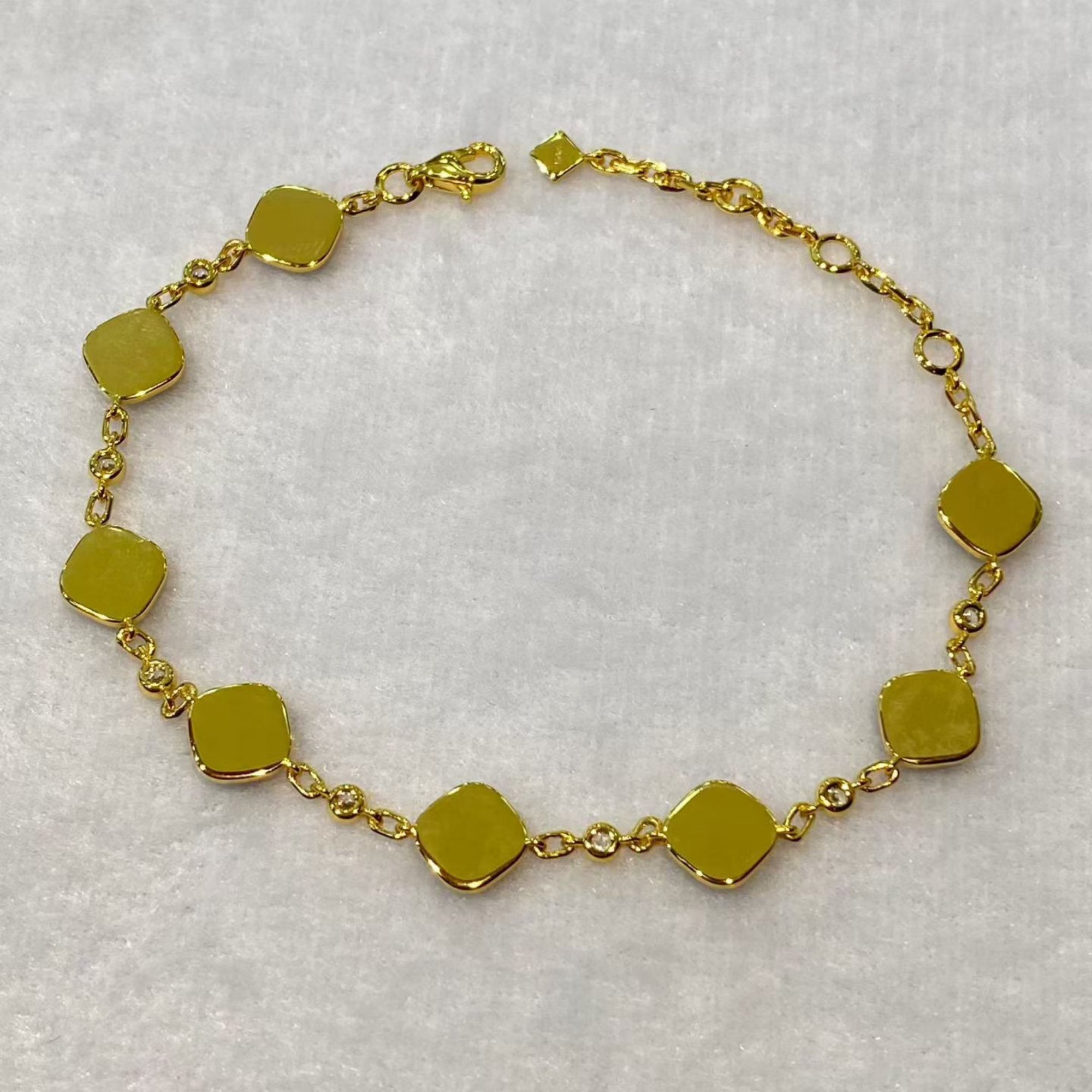 Tibetan Ashtamangala Sterling Silver Bracelet