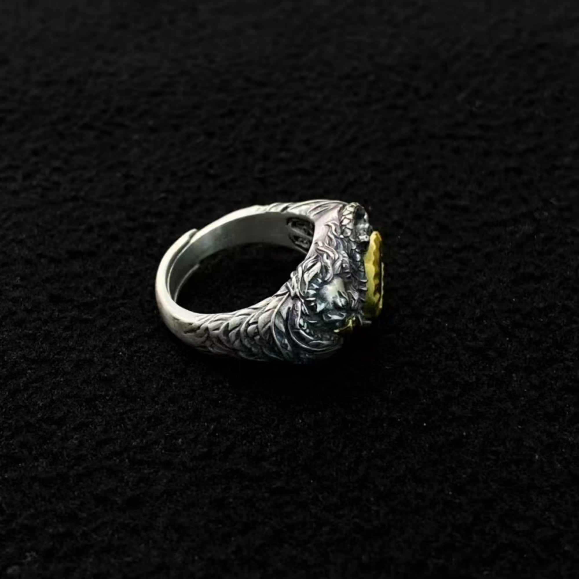 Tibetan Buddhist Garuda Thunder Ring
