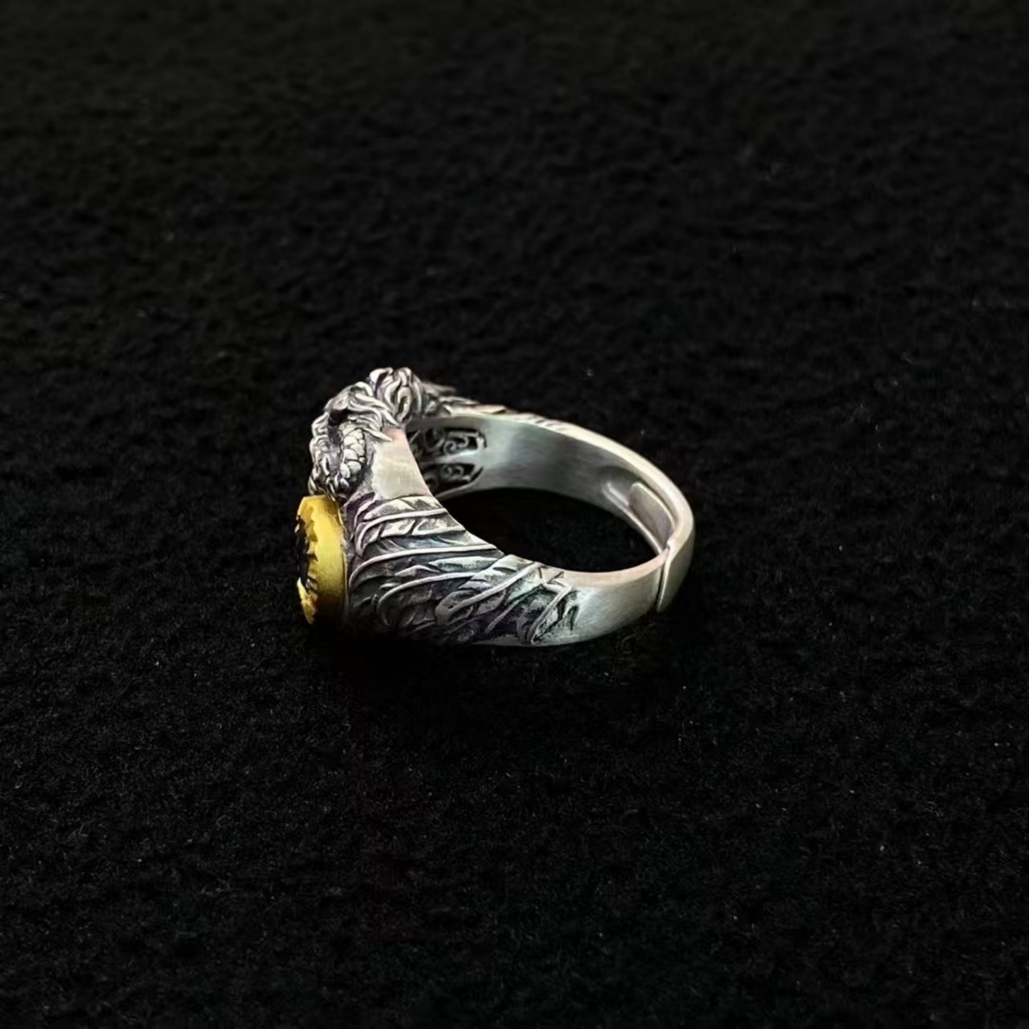 Tibetan Buddhist Garuda Thunder Ring