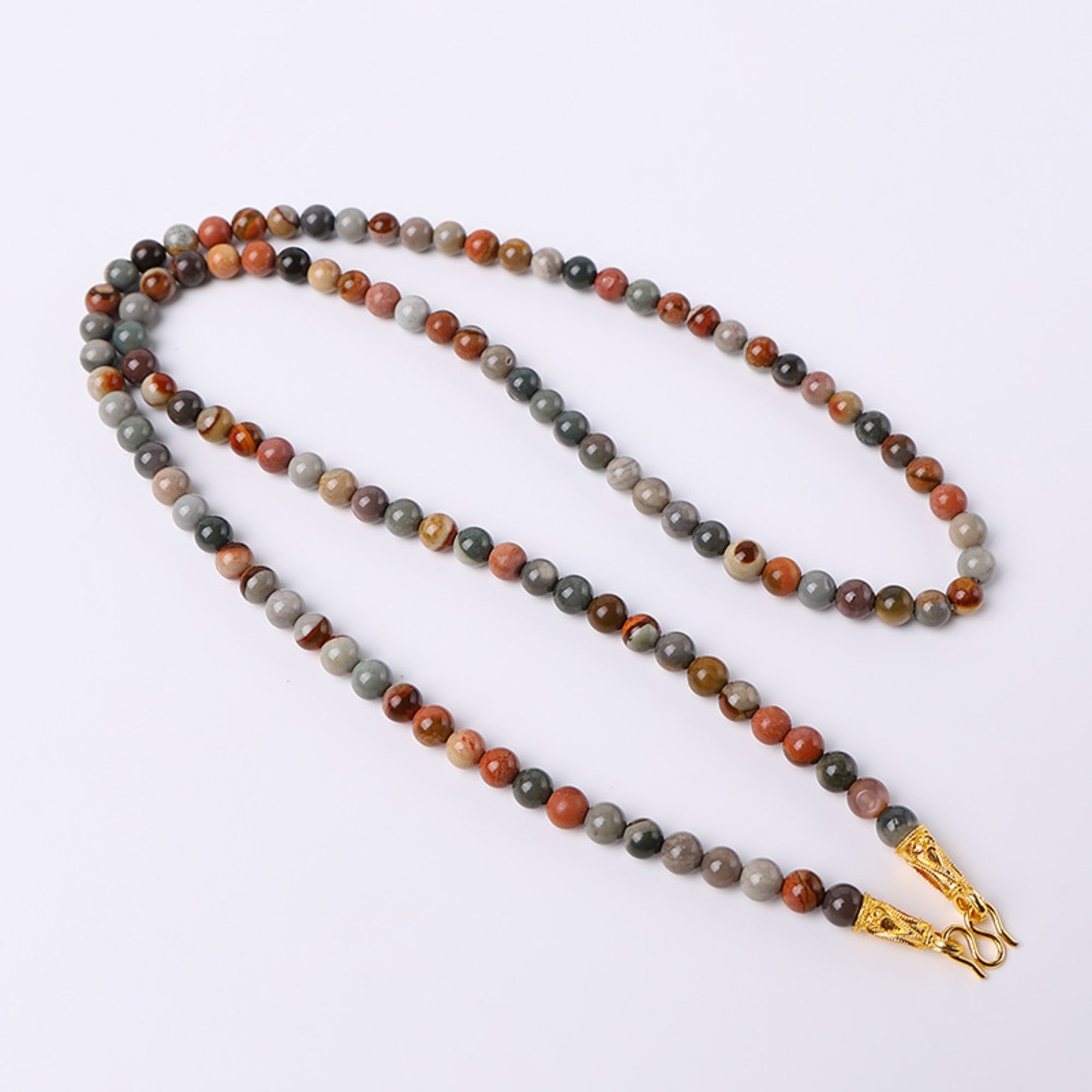 Tibetan Multicolor Agate Thangka Pendant Replacement Chain