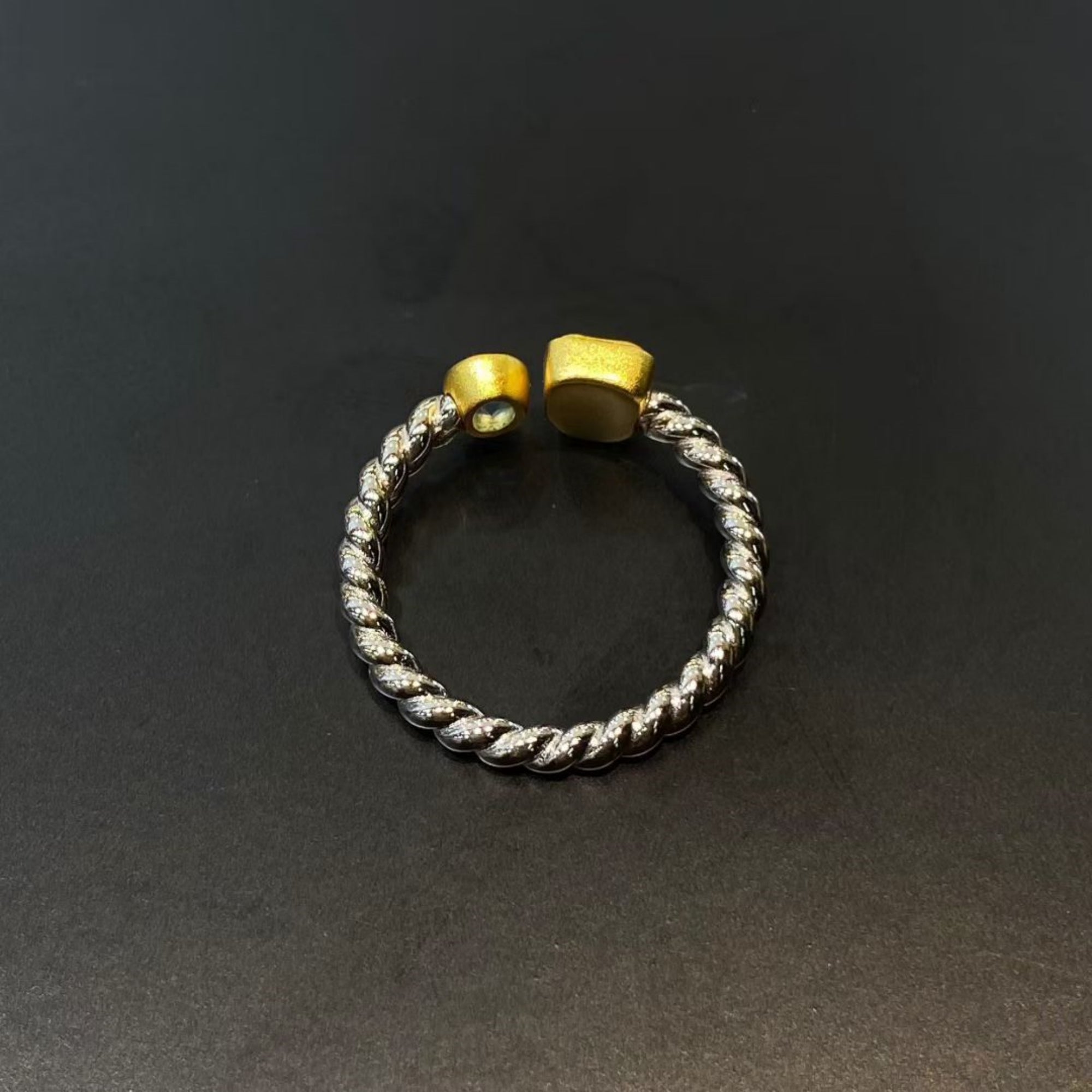 Tibetan Zakiram Sterling Silver Women's Ring - Qiling Aura
