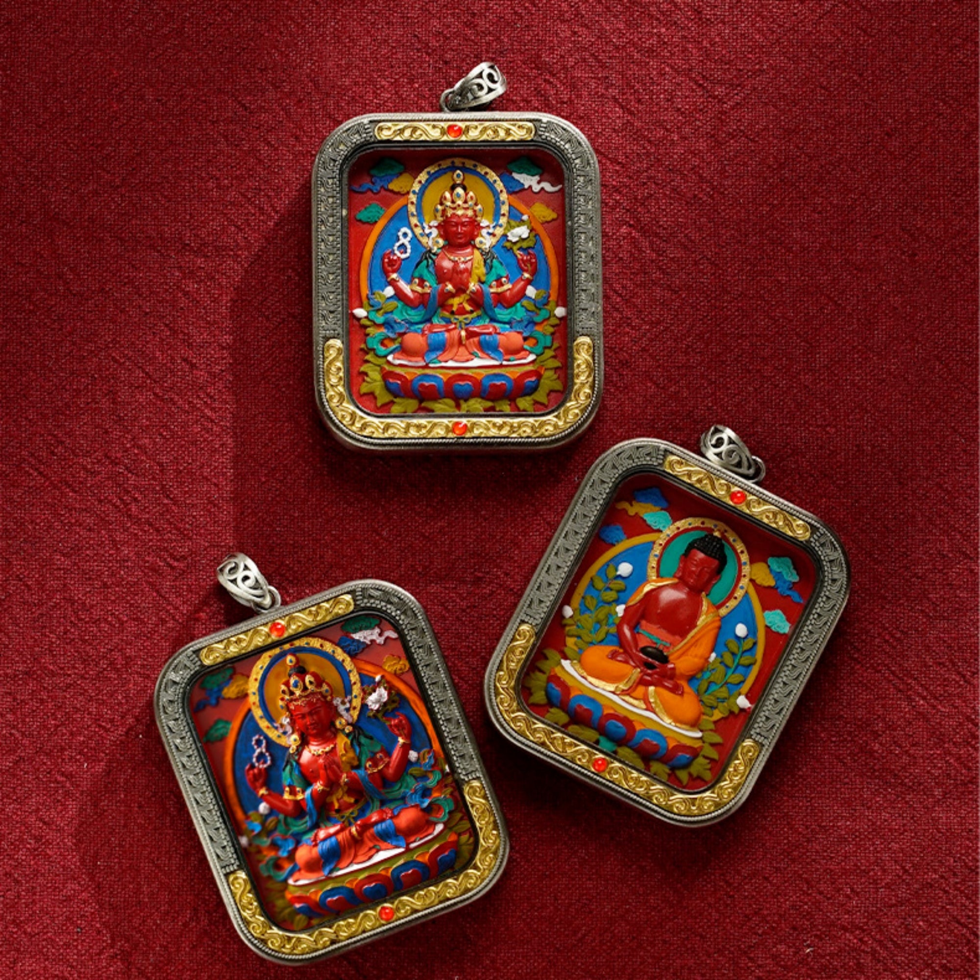 Thangka necklace