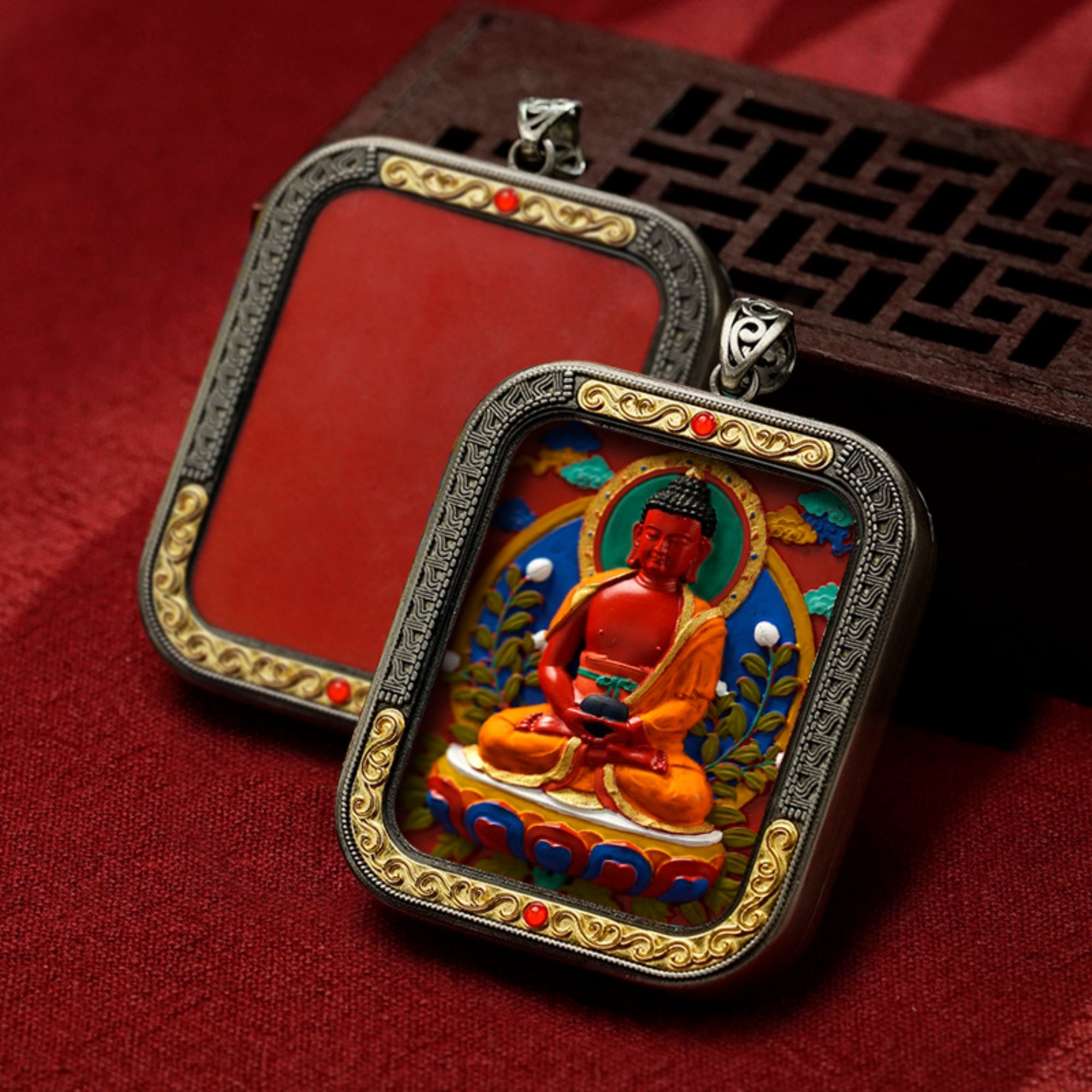 Thangka necklace