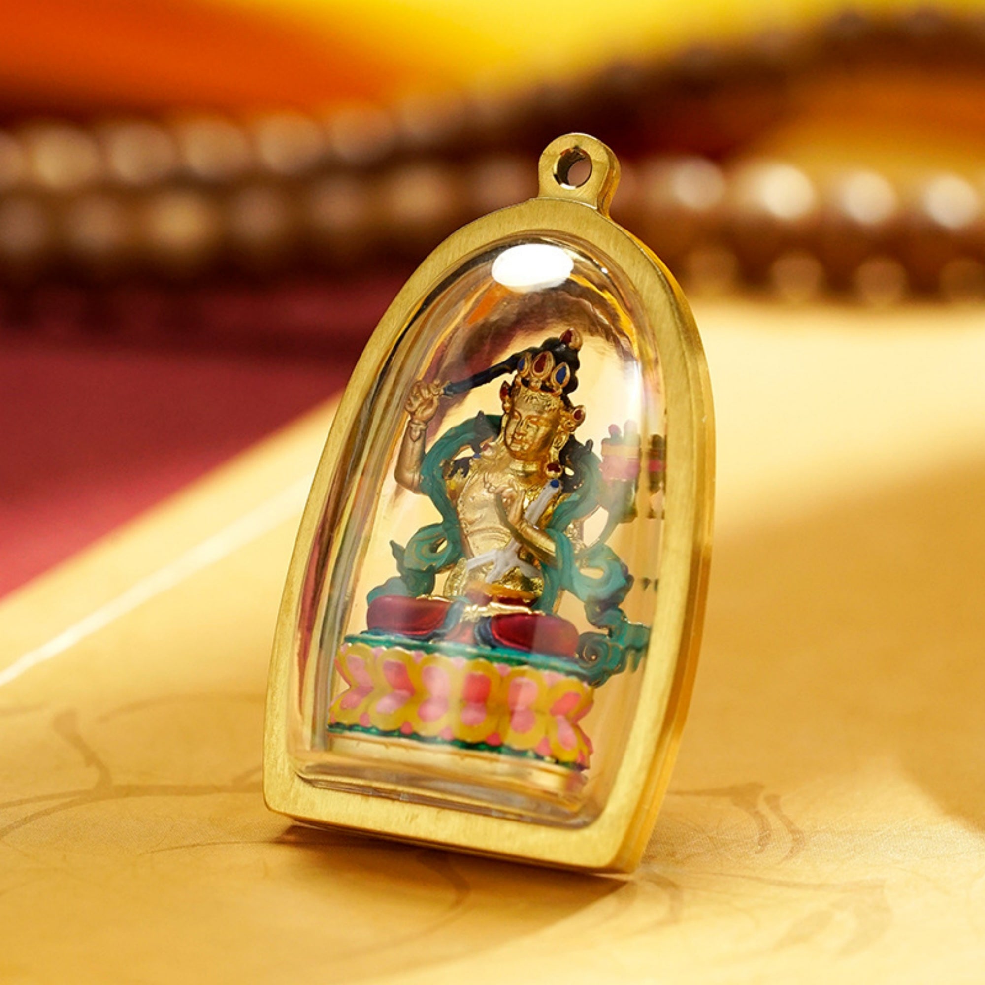 Carved buddha pendant deals
